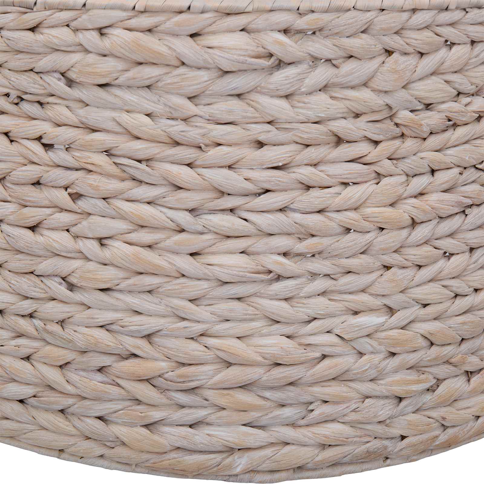 Collare per Albero di Natale Rotondo Bianco Ø 45 x 22 cm