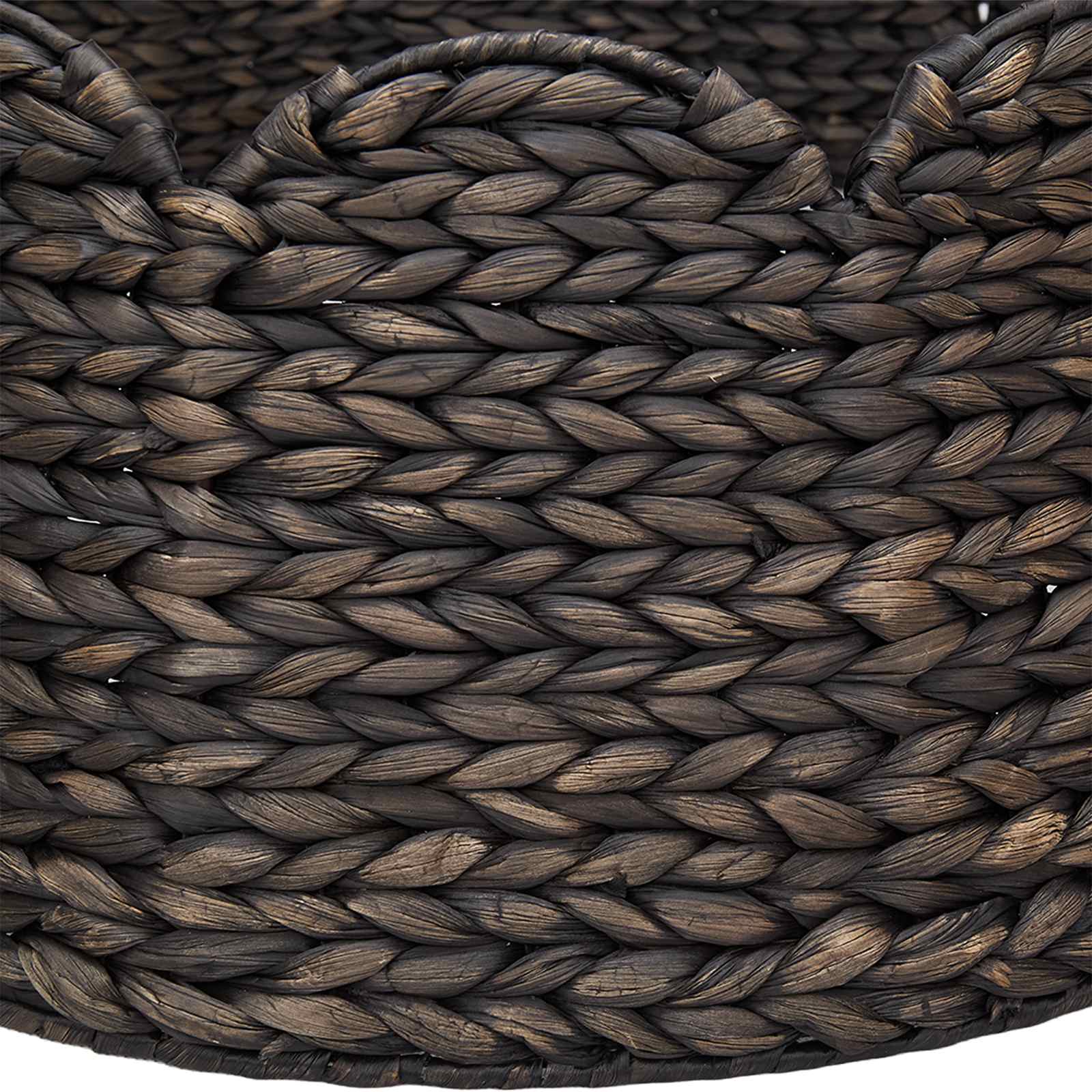 Collare per Albero di Natale Rotondo Nero Ø 60 x 22 cm