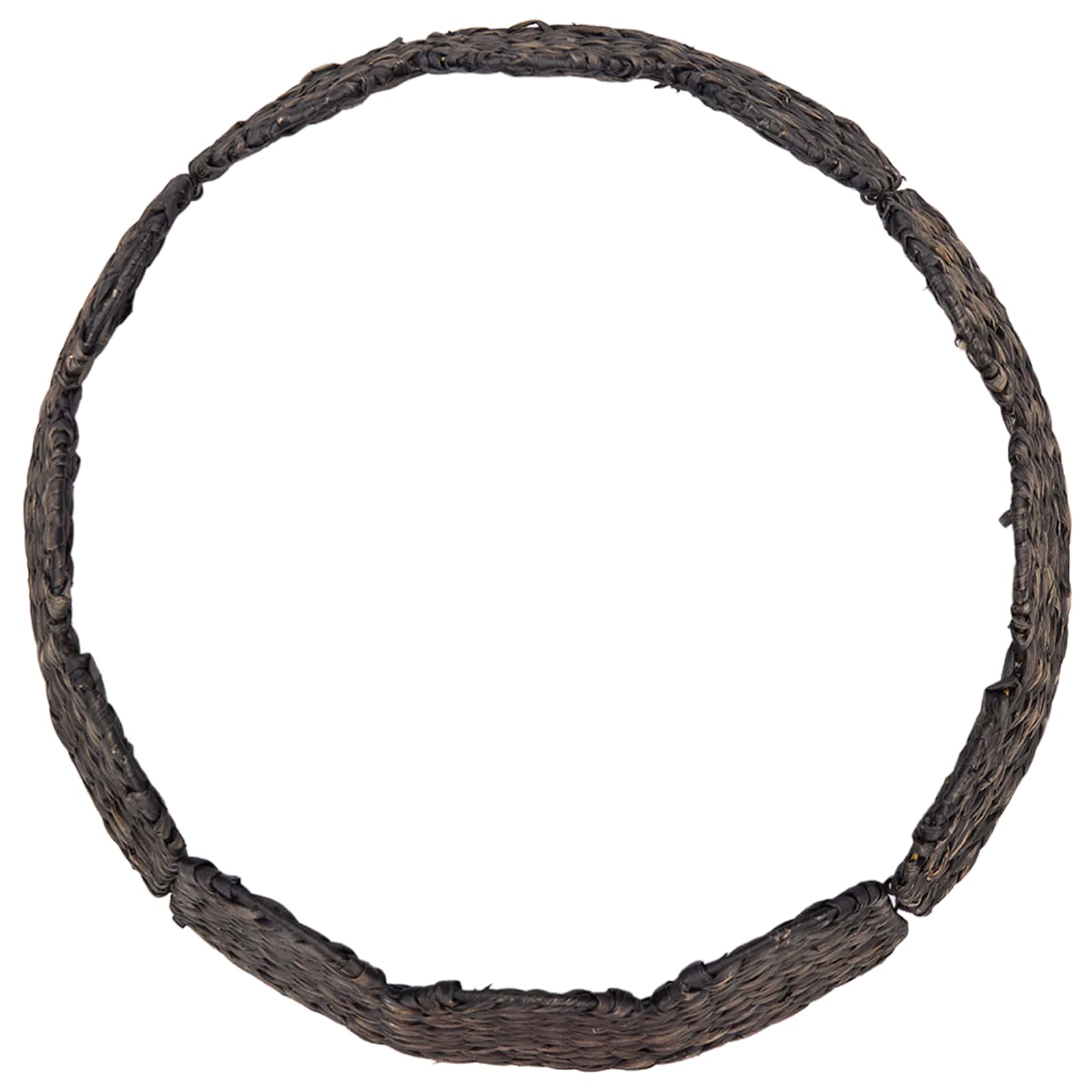 Collare per Albero di Natale Rotondo Nero Ø 105 x 28 cm