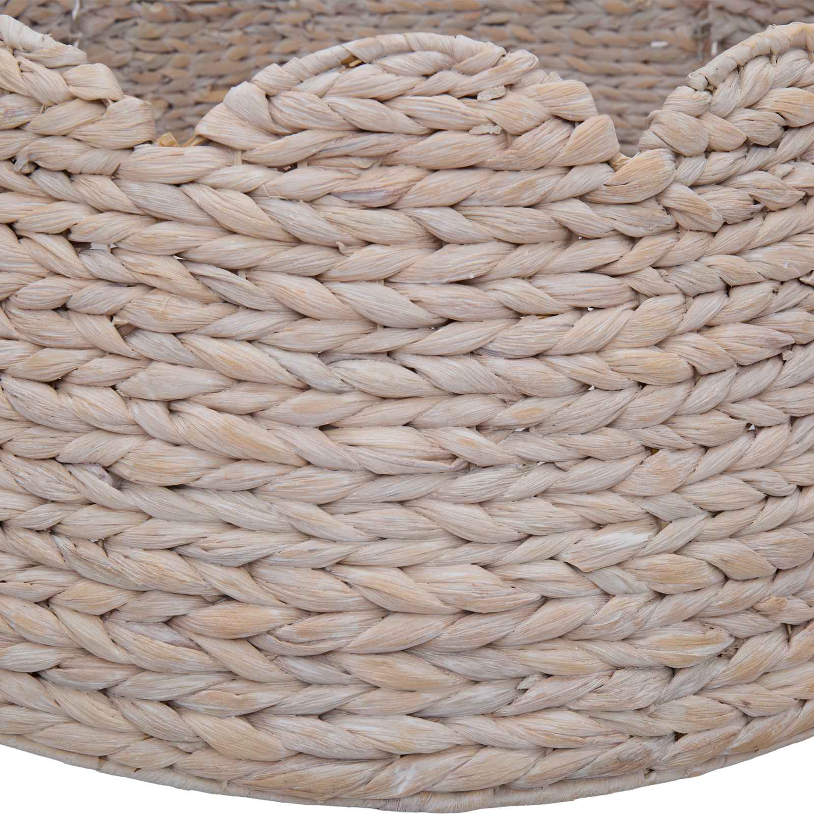 Collare per Albero di Natale Rotondo Bianco Ø 90 x 28 cm