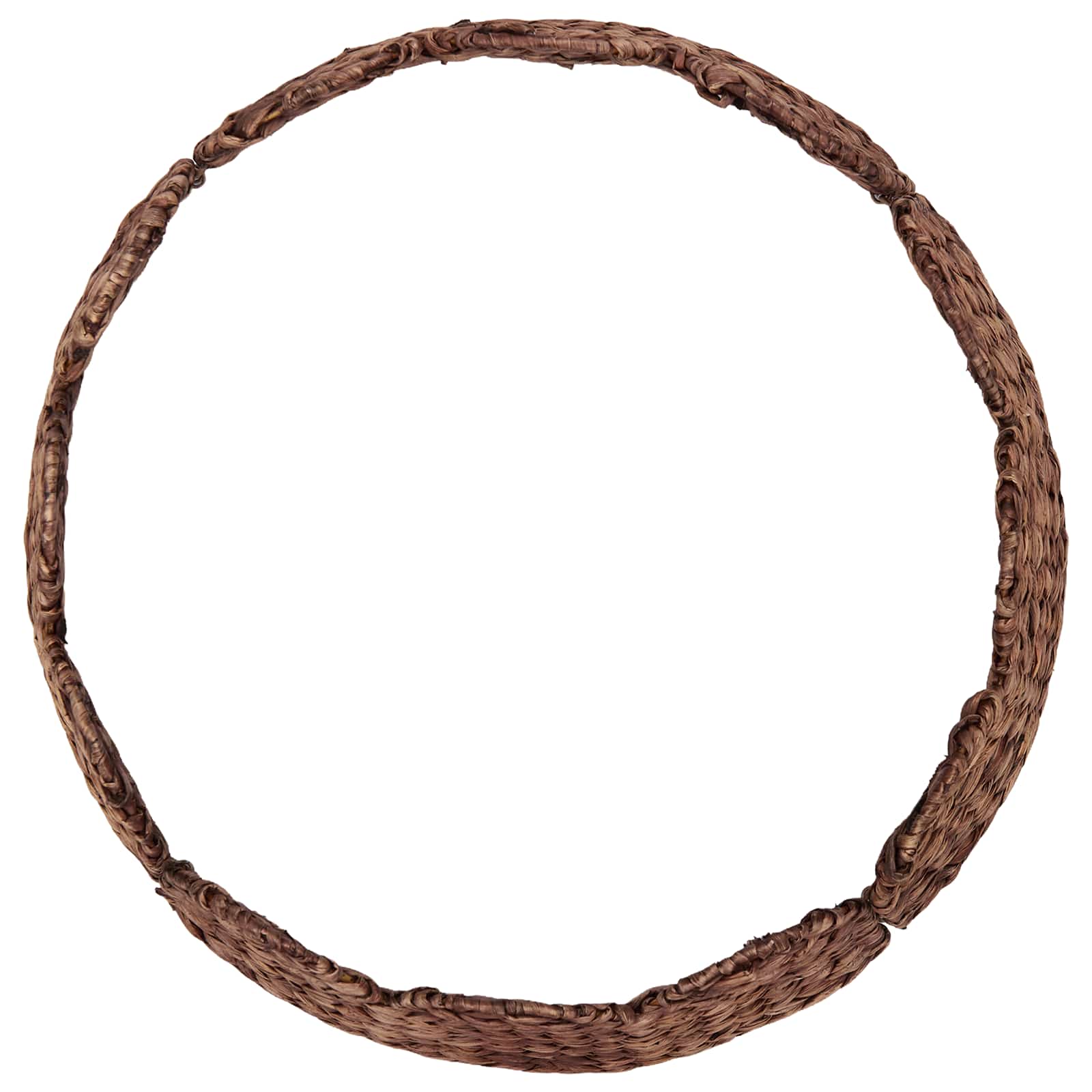 Collare per Albero di Natale Rotondo Marrone Ø 105 x 28 cm