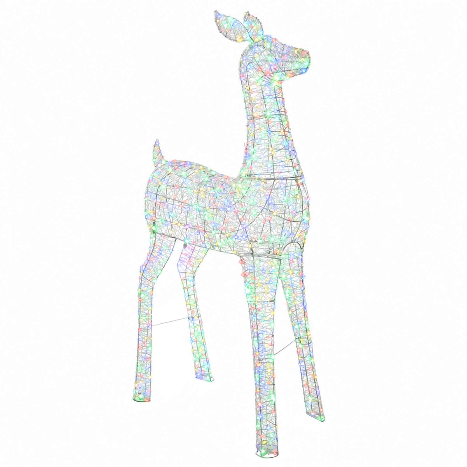 Renna di Natale luminosa a LED LOVIISA 900 LED Multicolore