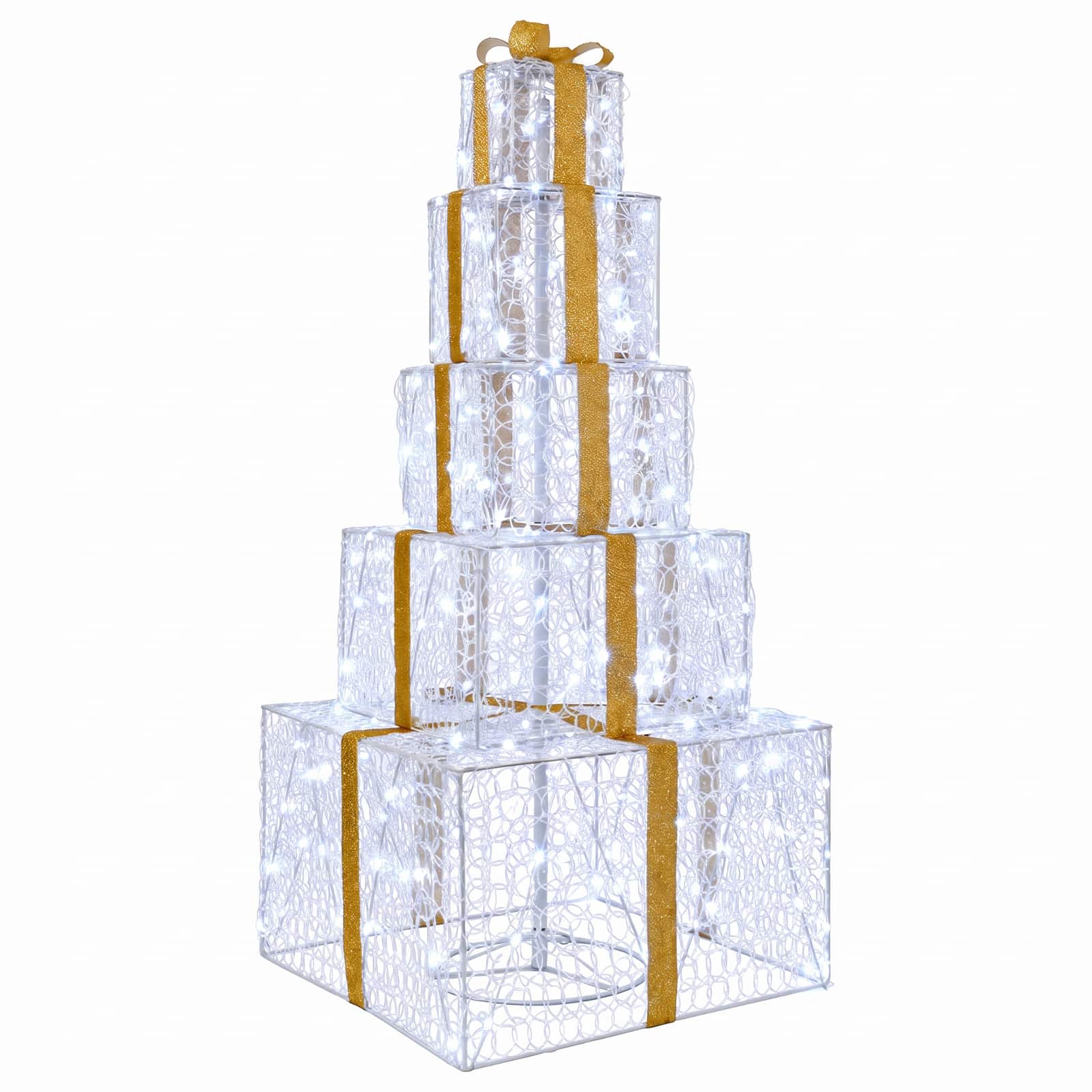 Pacchi regalo di Natale impilabili con LED 250 LED