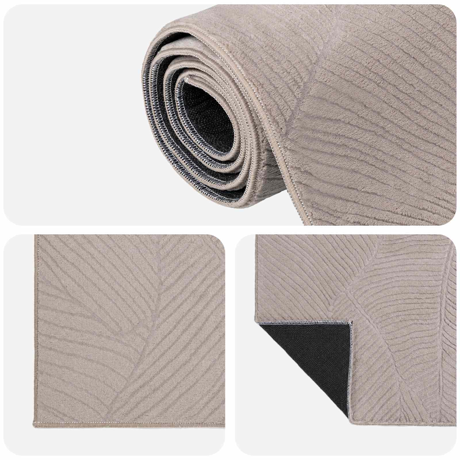 Tappeto IZA Beige 120 x 170 cm 100% Poliestere Pelo basso