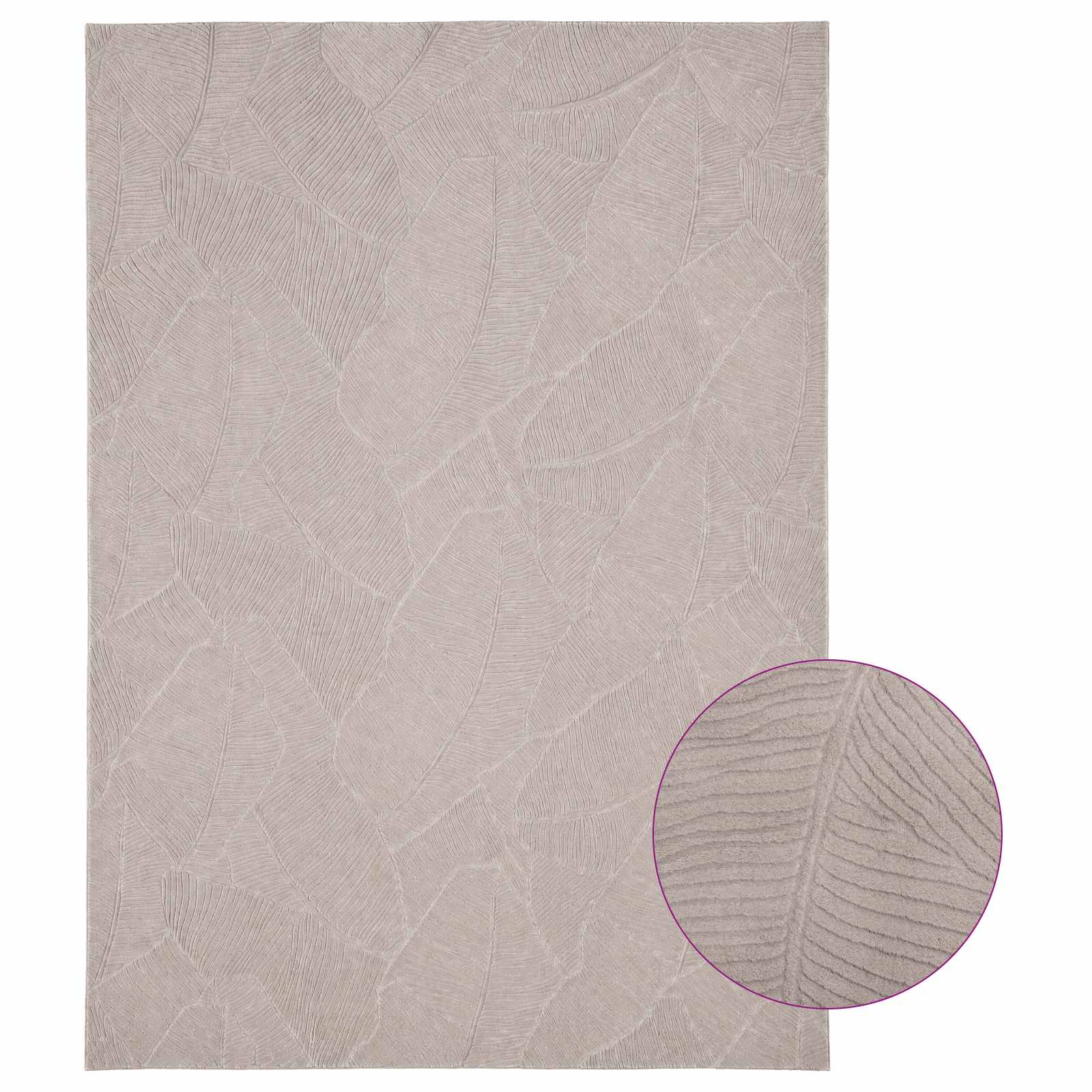 Tappeto IZA Beige 200 x 280 cm 100% Poliestere Pelo basso
