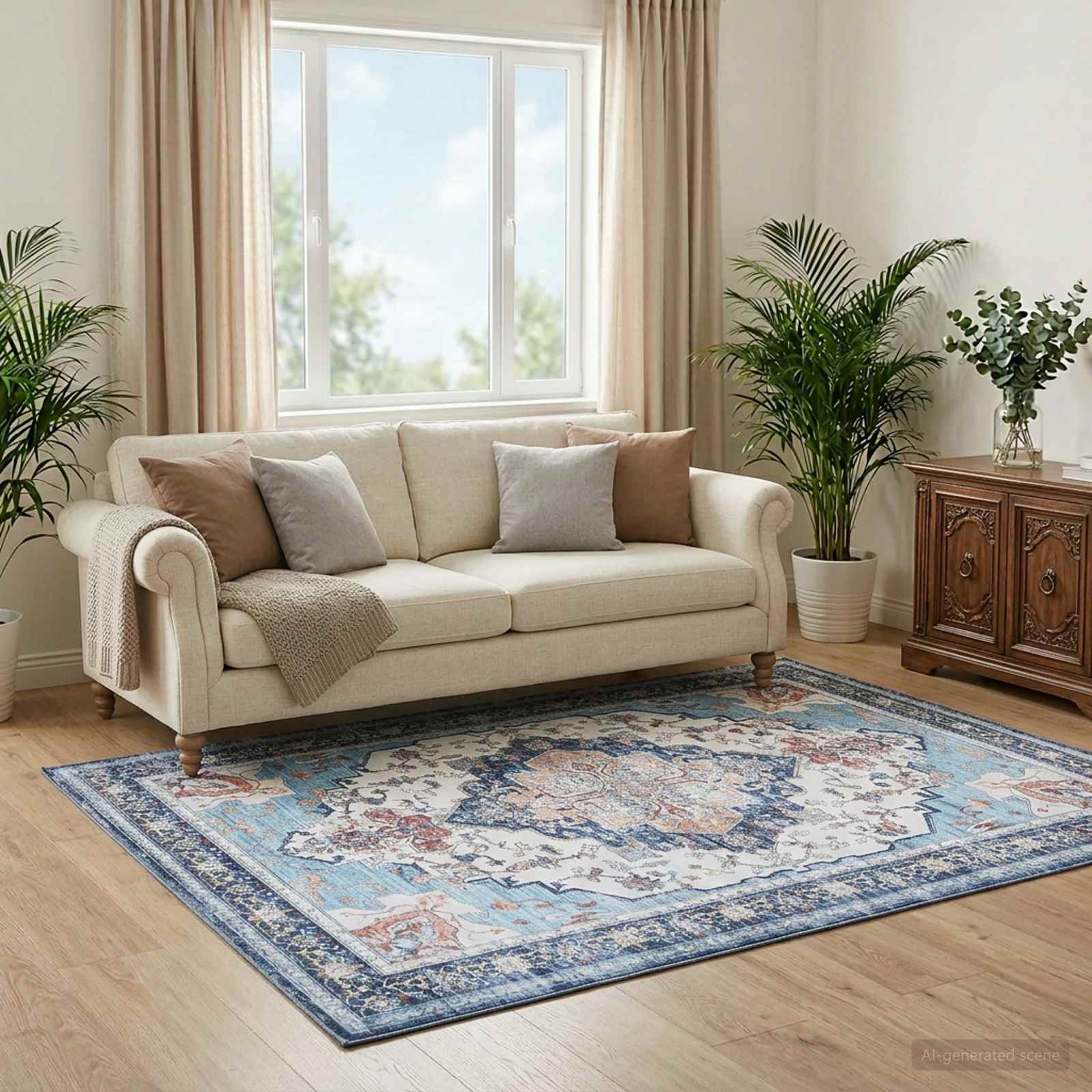 Tappeto ORIZ Multicolore 80 x 150 cm 100% Poliestere