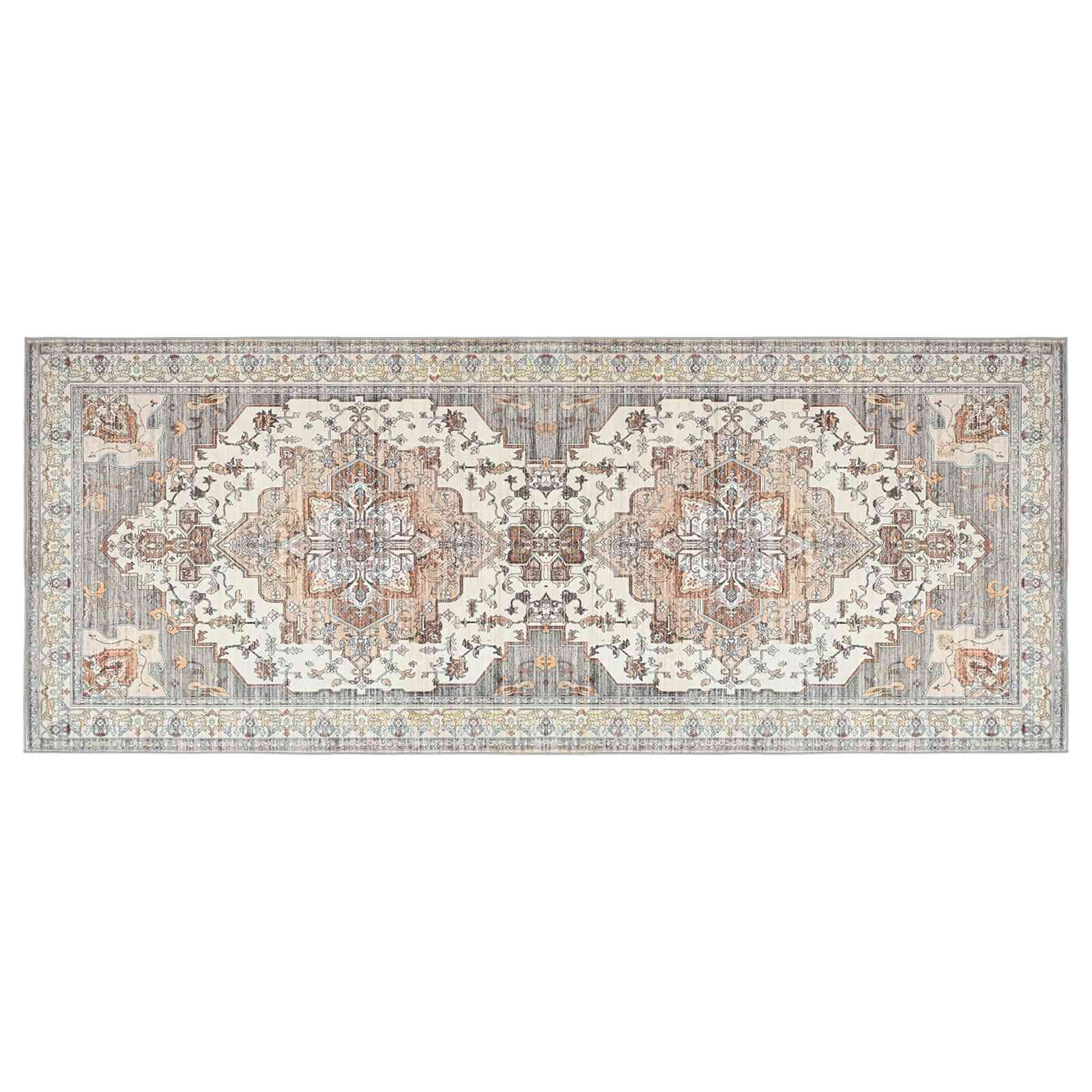 Tappeto ORIZ Marrone 80 x 200 cm 100% Poliestere