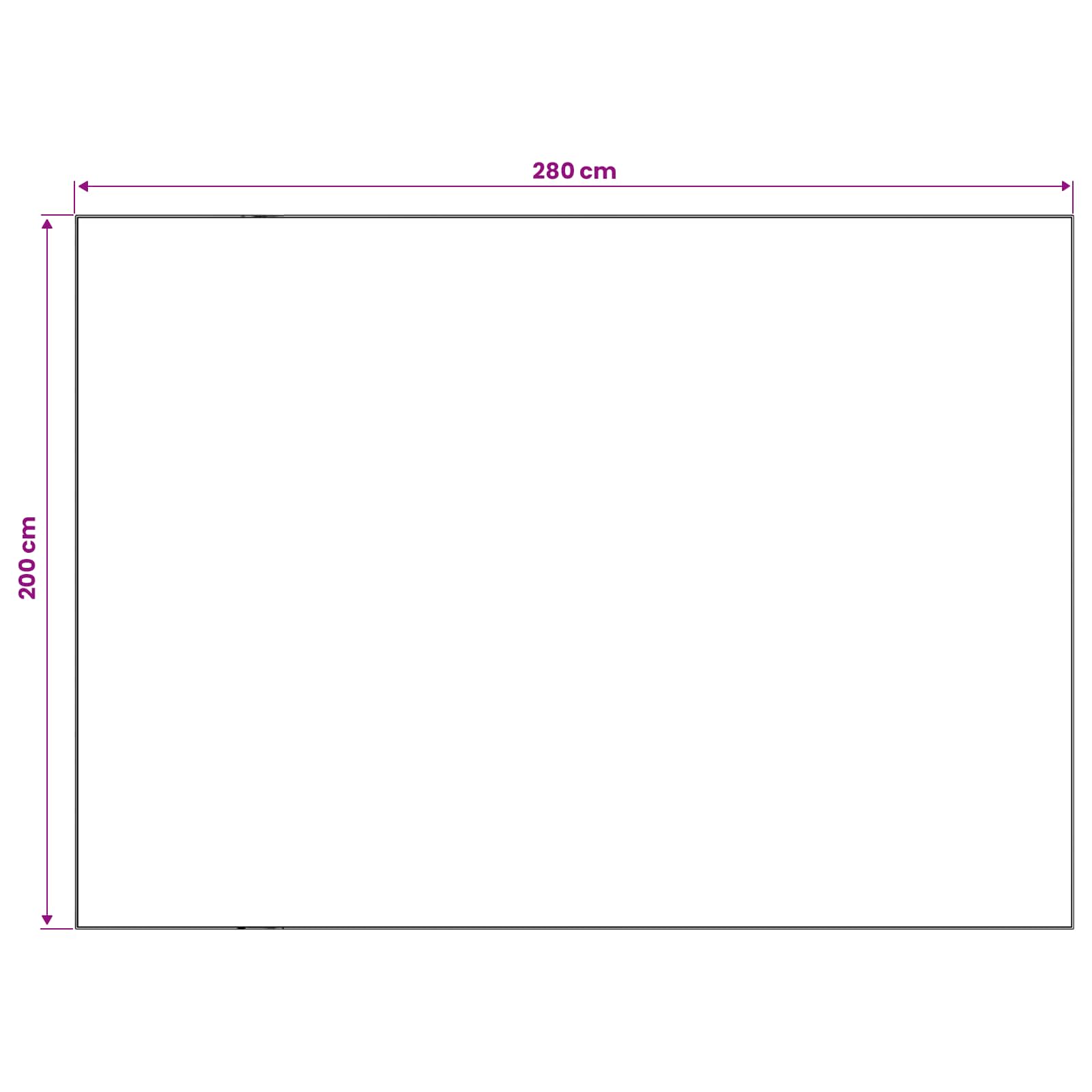 Tappeto ORIZ Marrone 200 x 280 cm 100% Poliestere