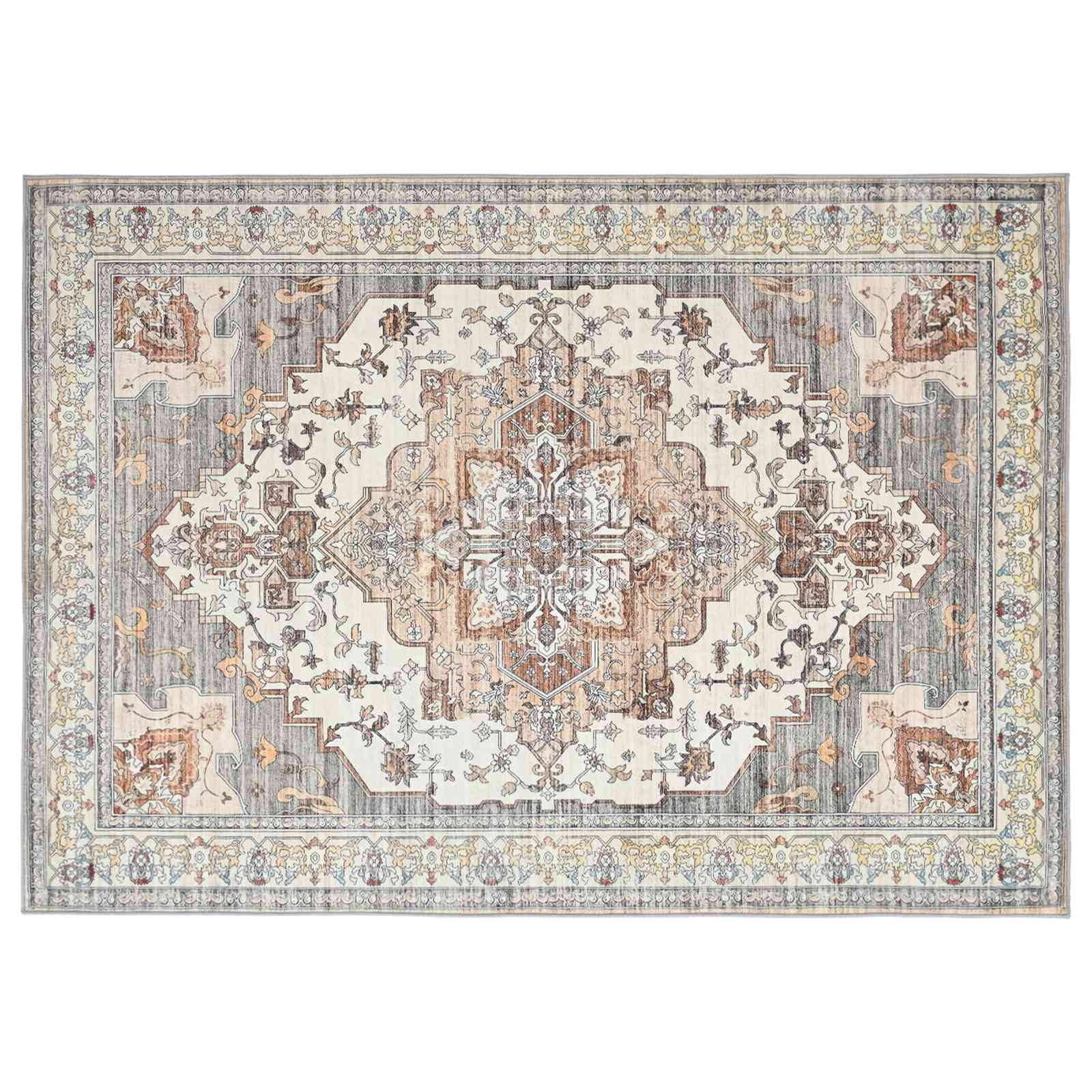 Tappeto ORIZ Marrone 240 x 340 cm 100% Poliestere