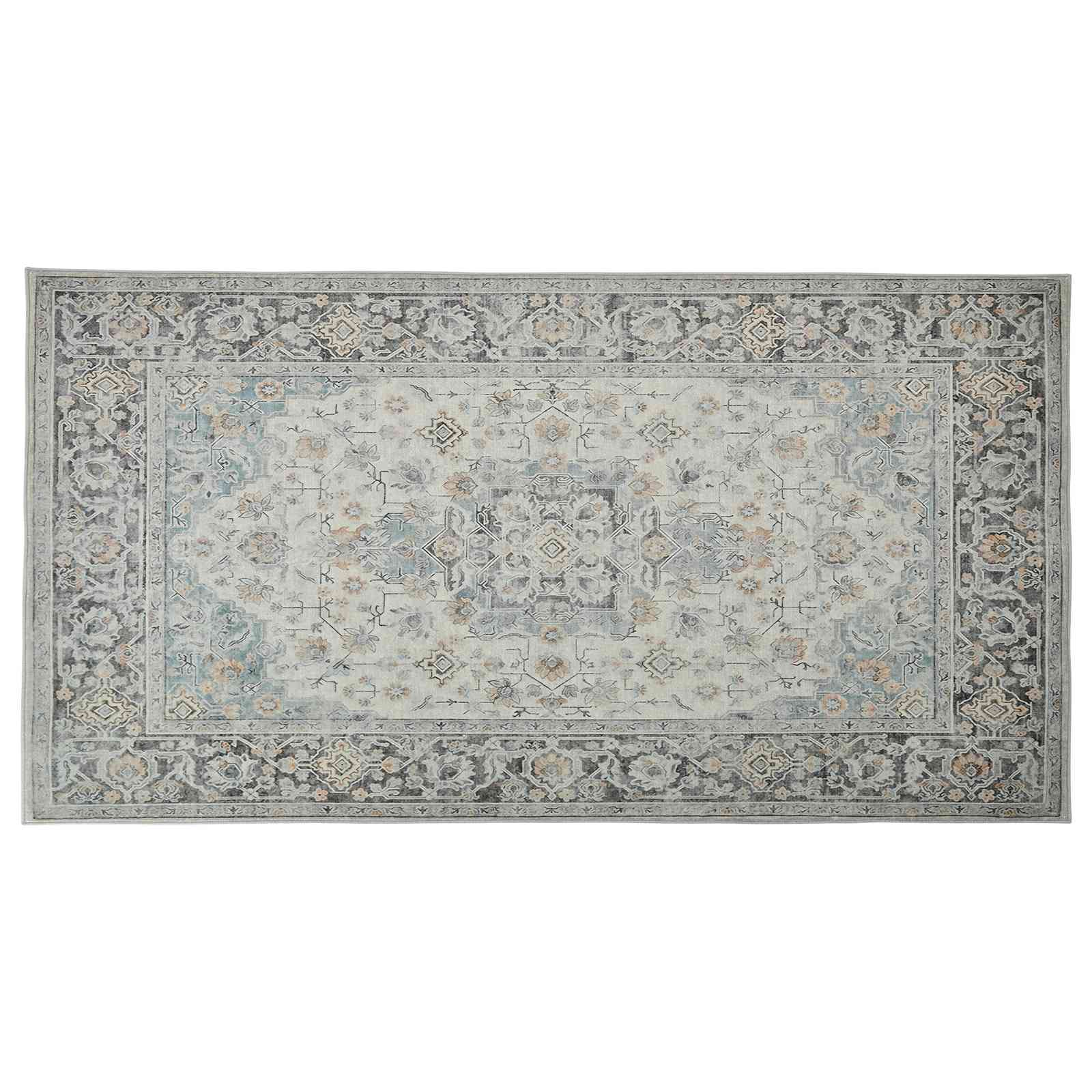 Tappeto ORIZ Crema 80 x 150 cm 100% Poliestere