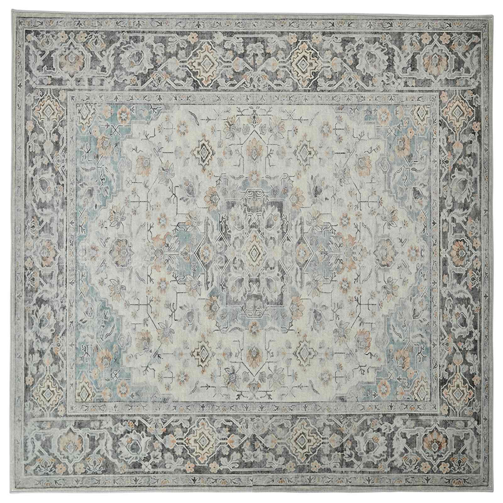 Tappeto ORIZ Crema 240 x 240 cm 100% Poliestere