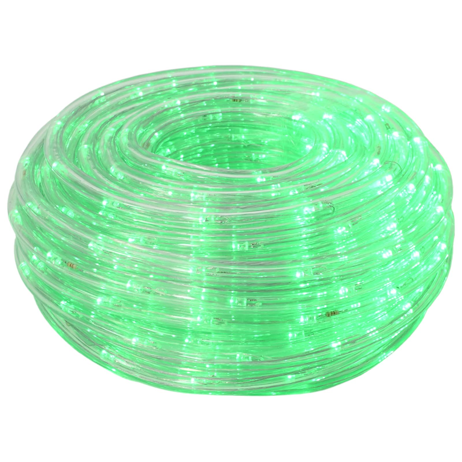 Tubo luminoso LED di Natale 1200 LED Verde 50 m