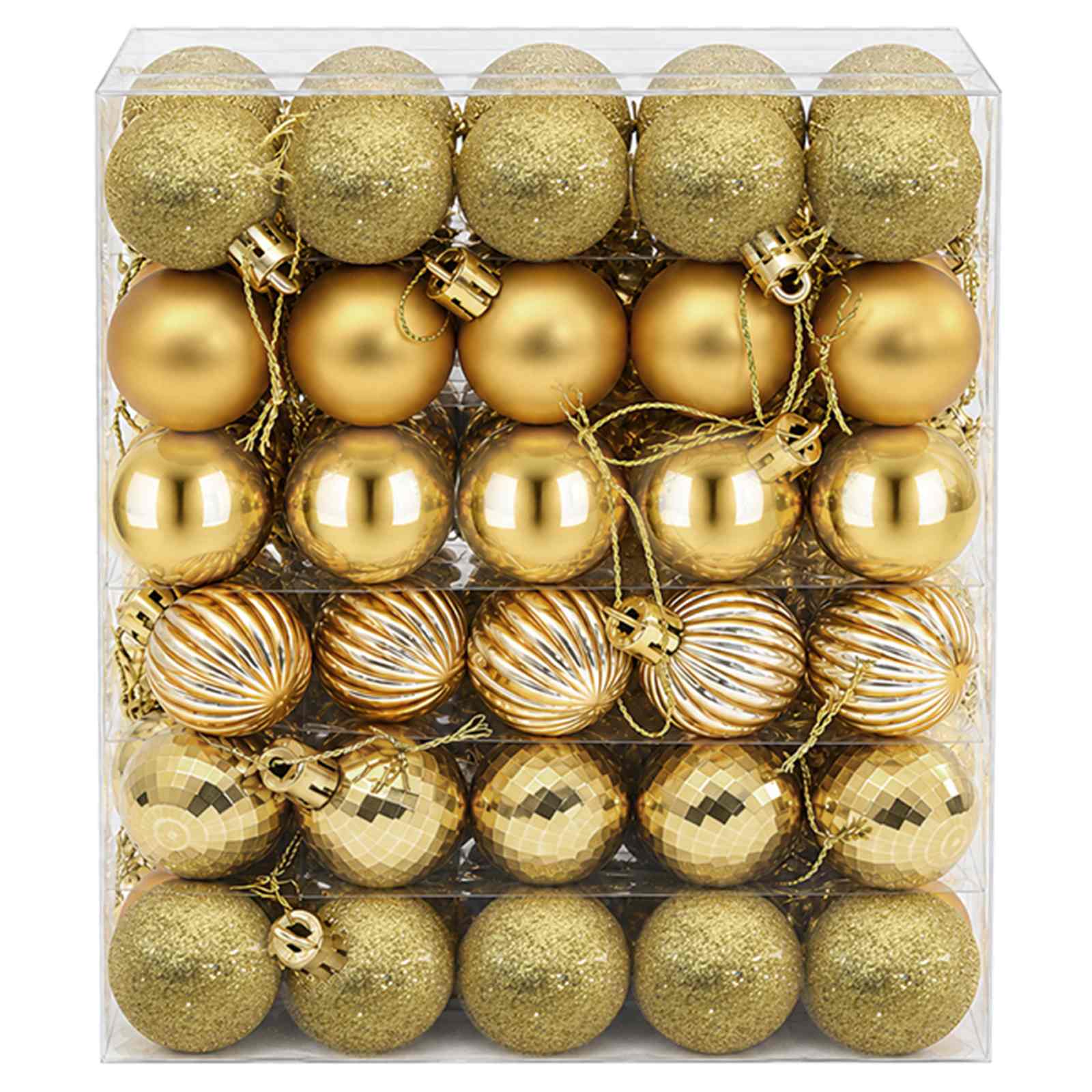 Set di Palline di Natale 150 pz Oro 3 cm Polistirolo