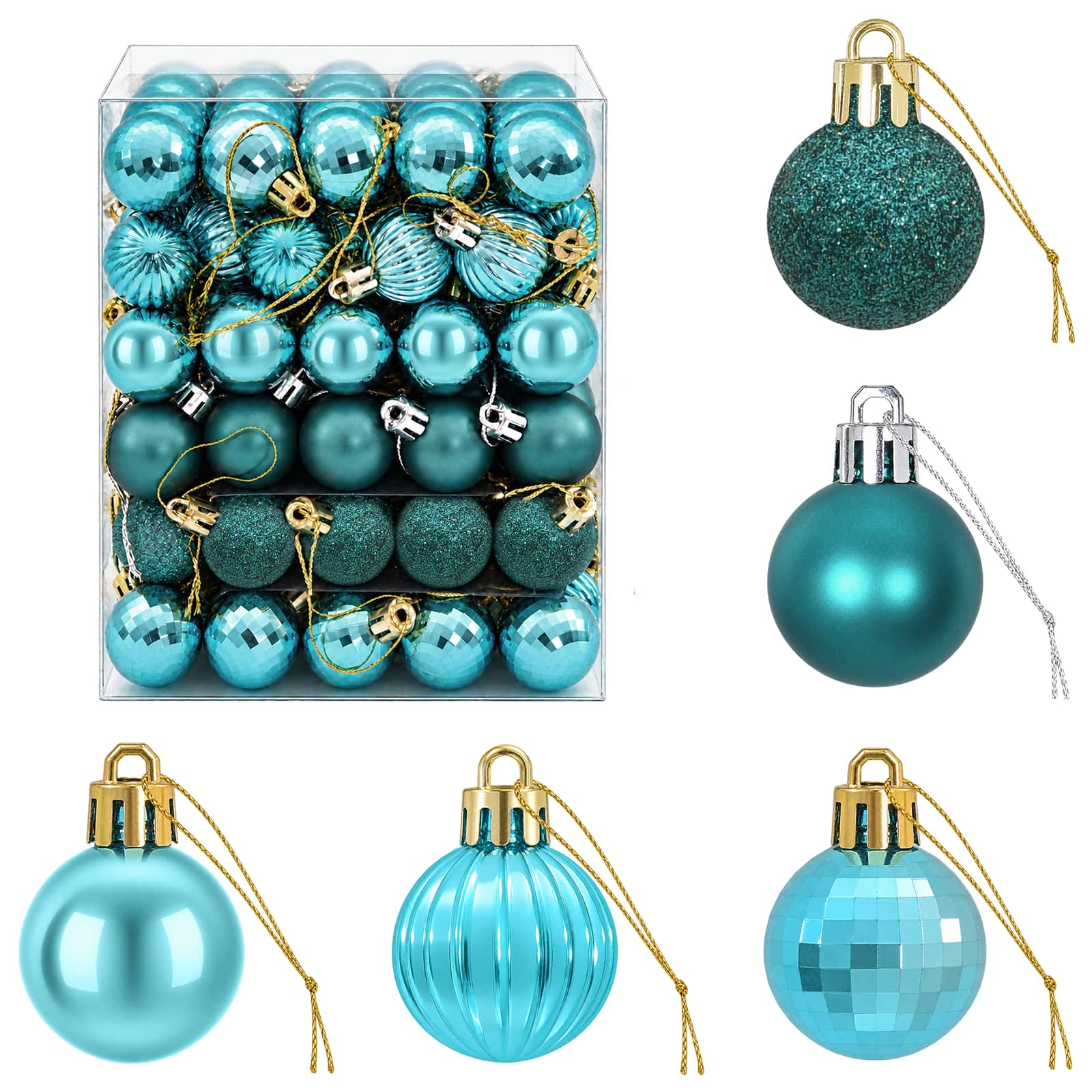 Set di Palline di Natale 150 pz Verde 3 cm Polistirolo