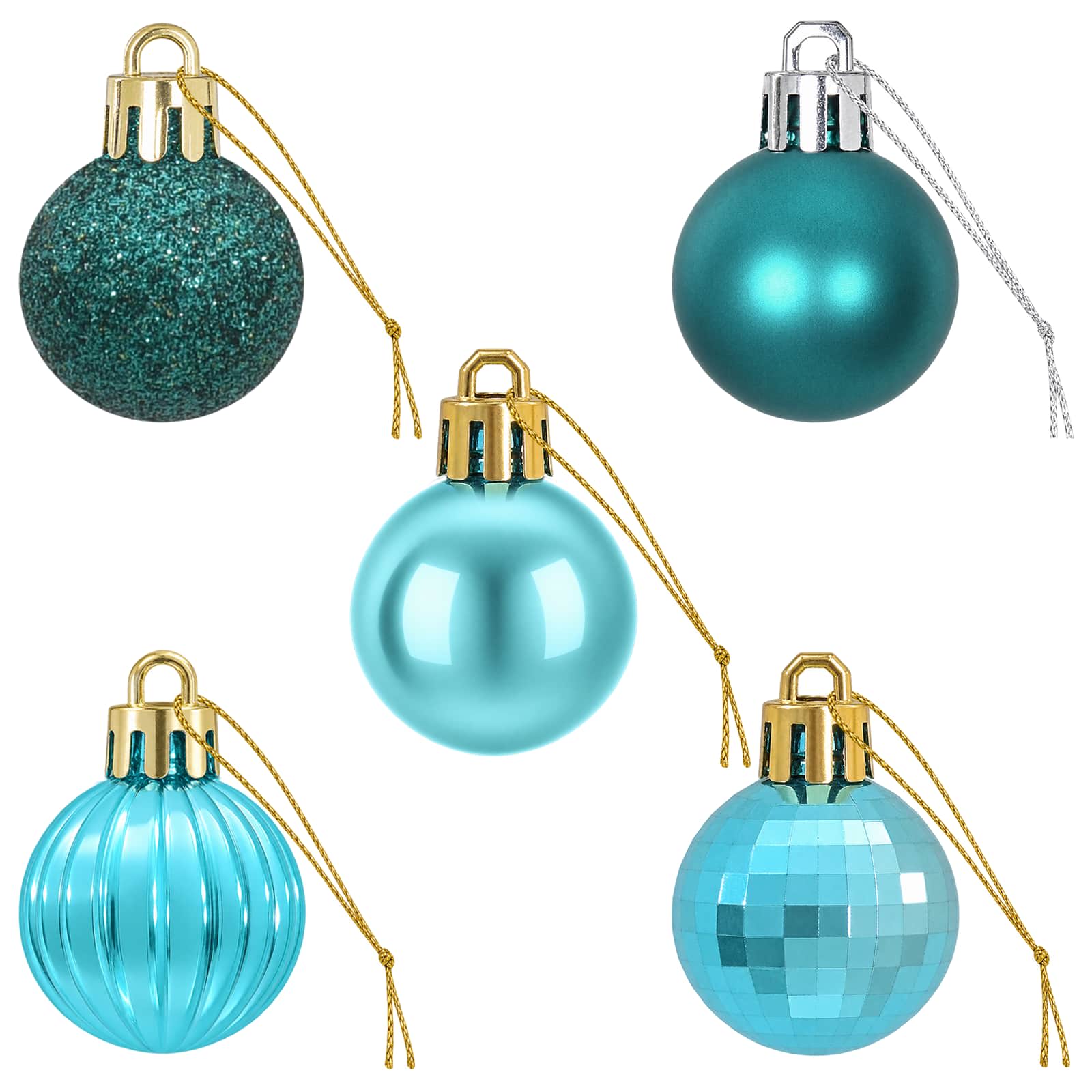 Set di Palline di Natale 150 pz Verde 3 cm Polistirolo