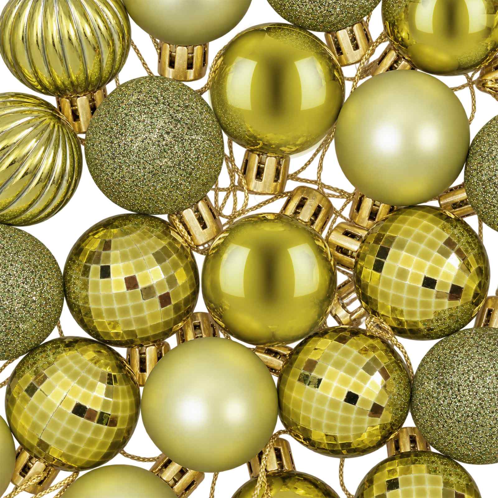 Set di Palline di Natale 150 pz Verde chiaro 3 cm Polistirolo