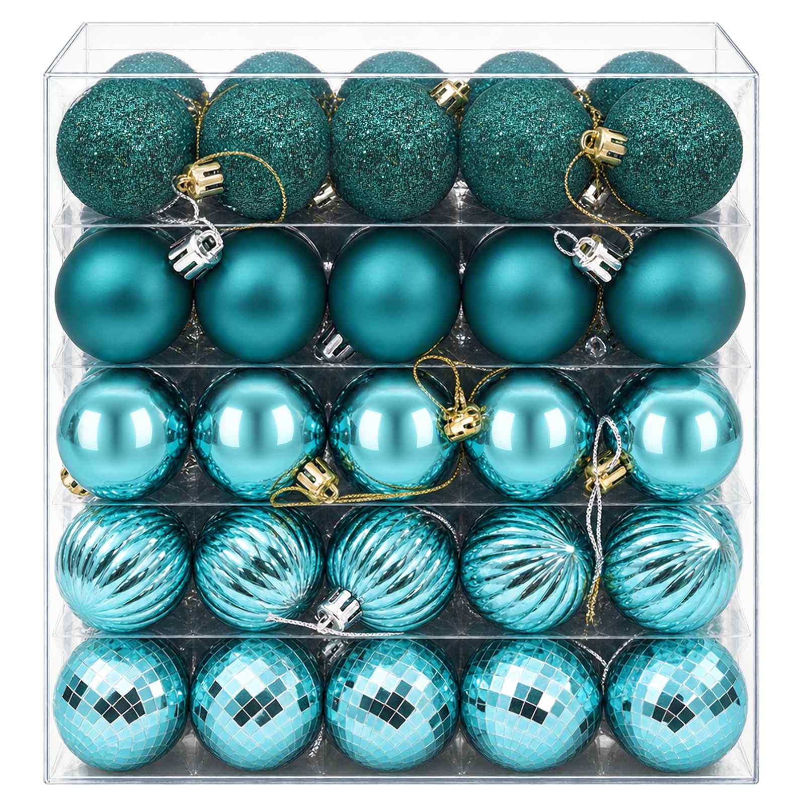 Set di Palline di Natale 100 pz Verde 4 cm Polistirolo
