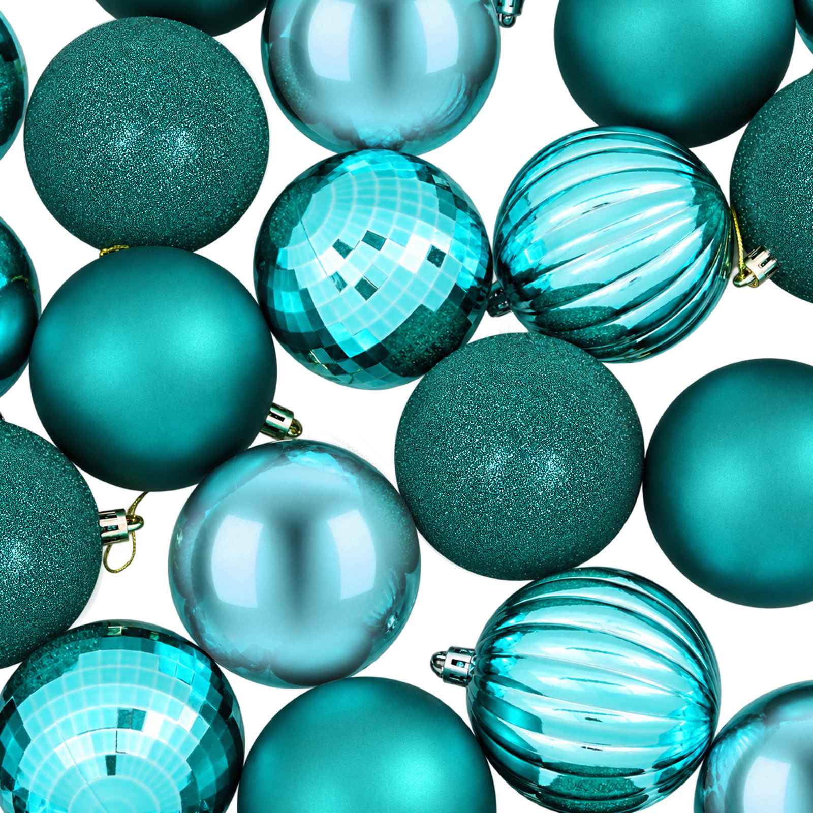 Set di Palline di Natale 50 pz Verde 8 cm Polistirolo