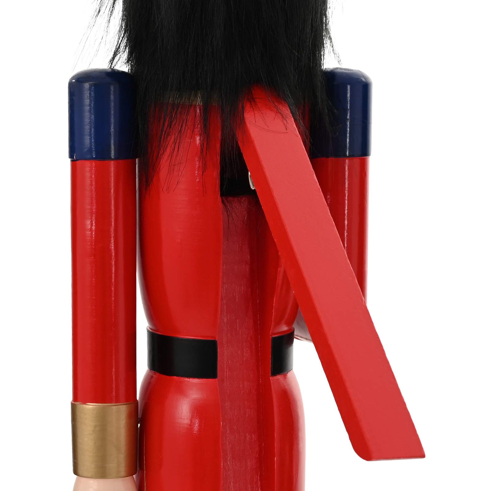 Schiaccianoci di Natale TURKU Rosso e nero 91 cm