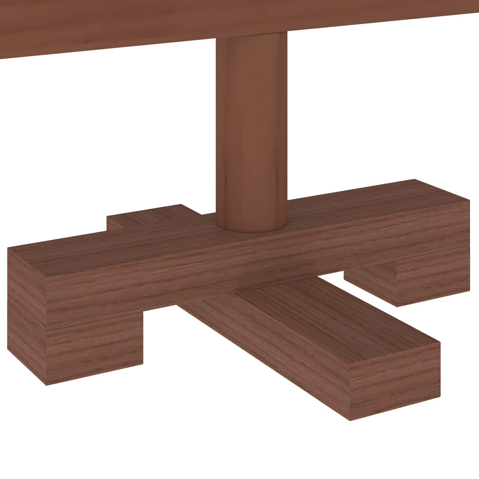Albero di Natale in legno KOTKA 60 cm Legno Massello di Pino