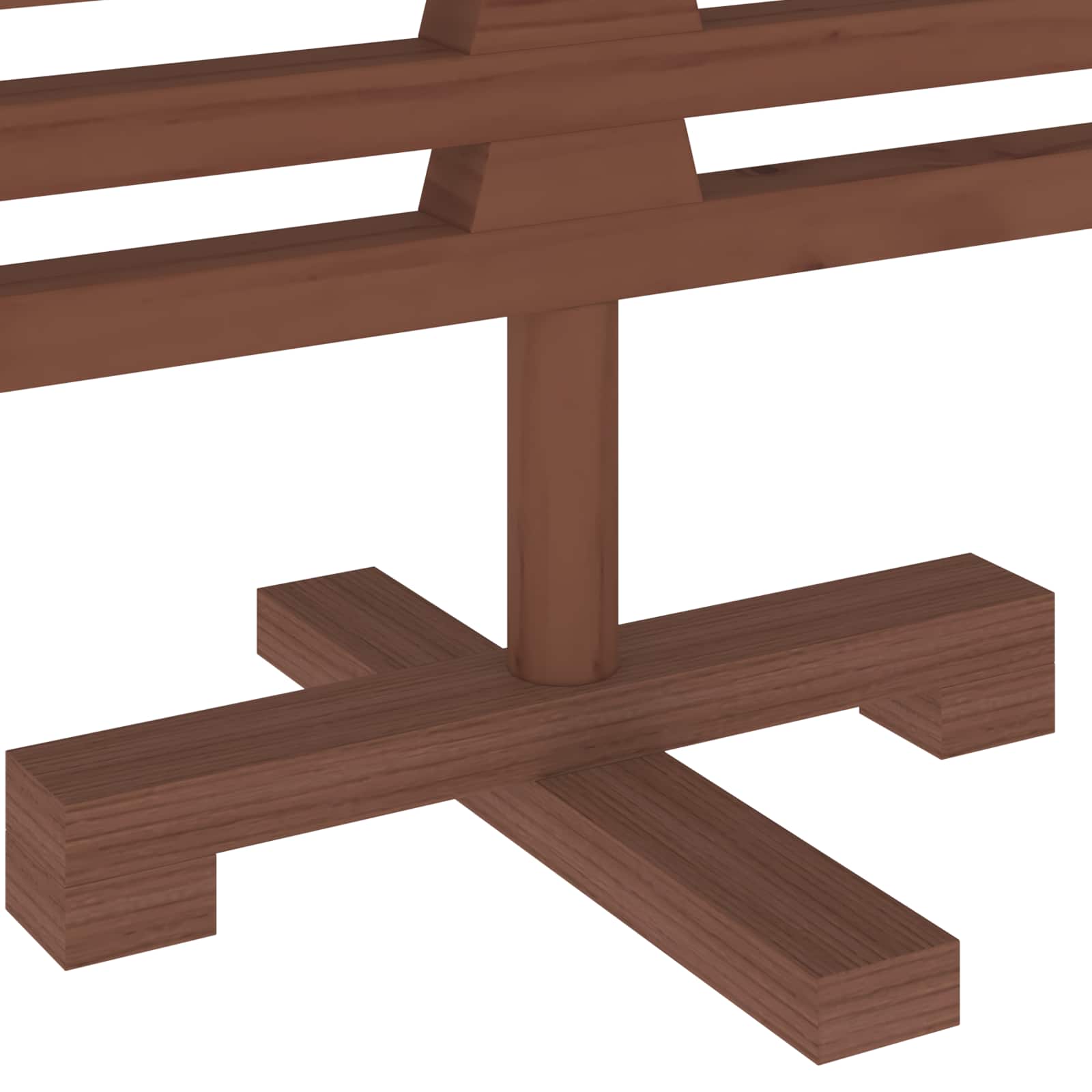 Albero di Natale in legno KOTKA 90 cm Legno Massello di Pino