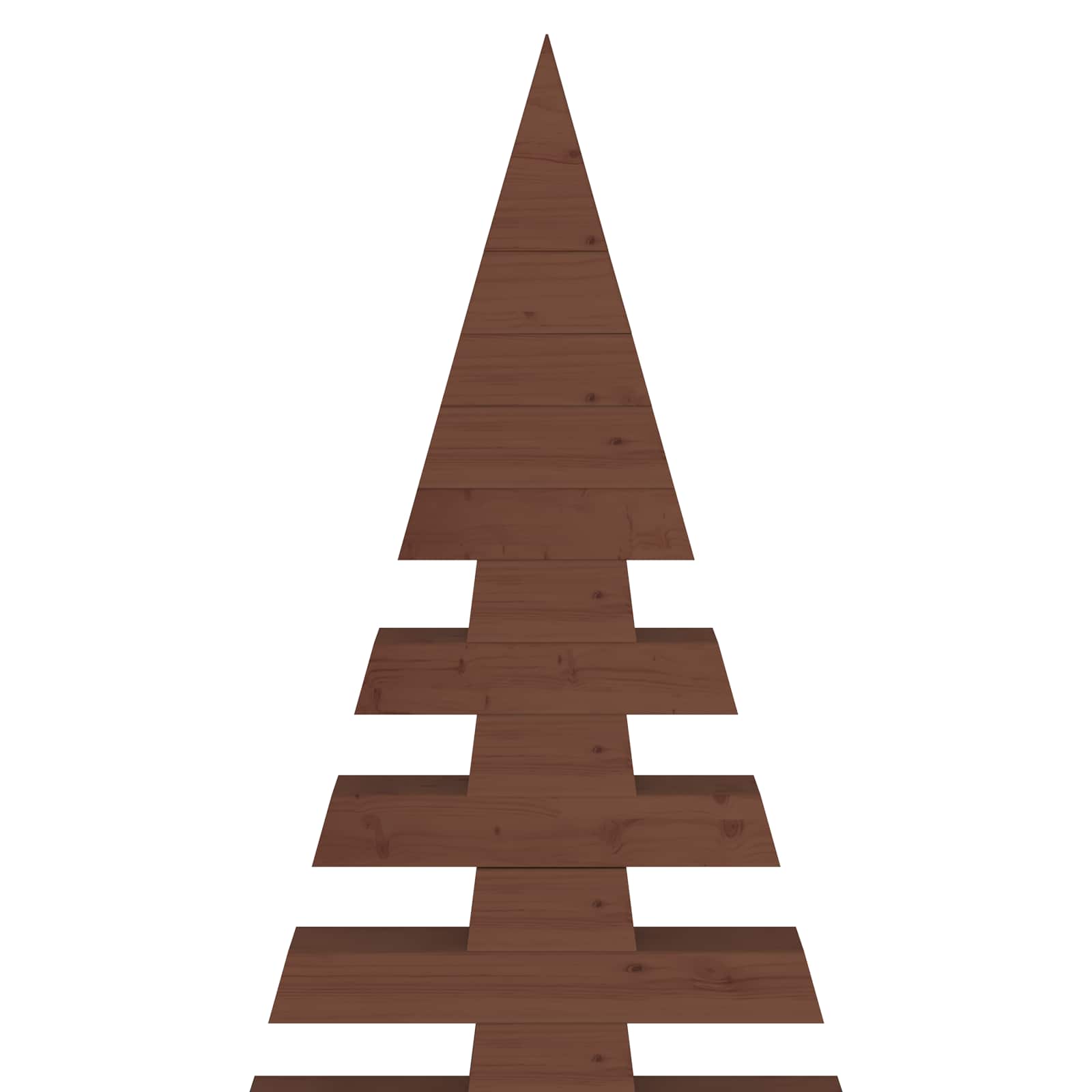 Albero di Natale in legno KOTKA 120 cm Legno Massello di Pino