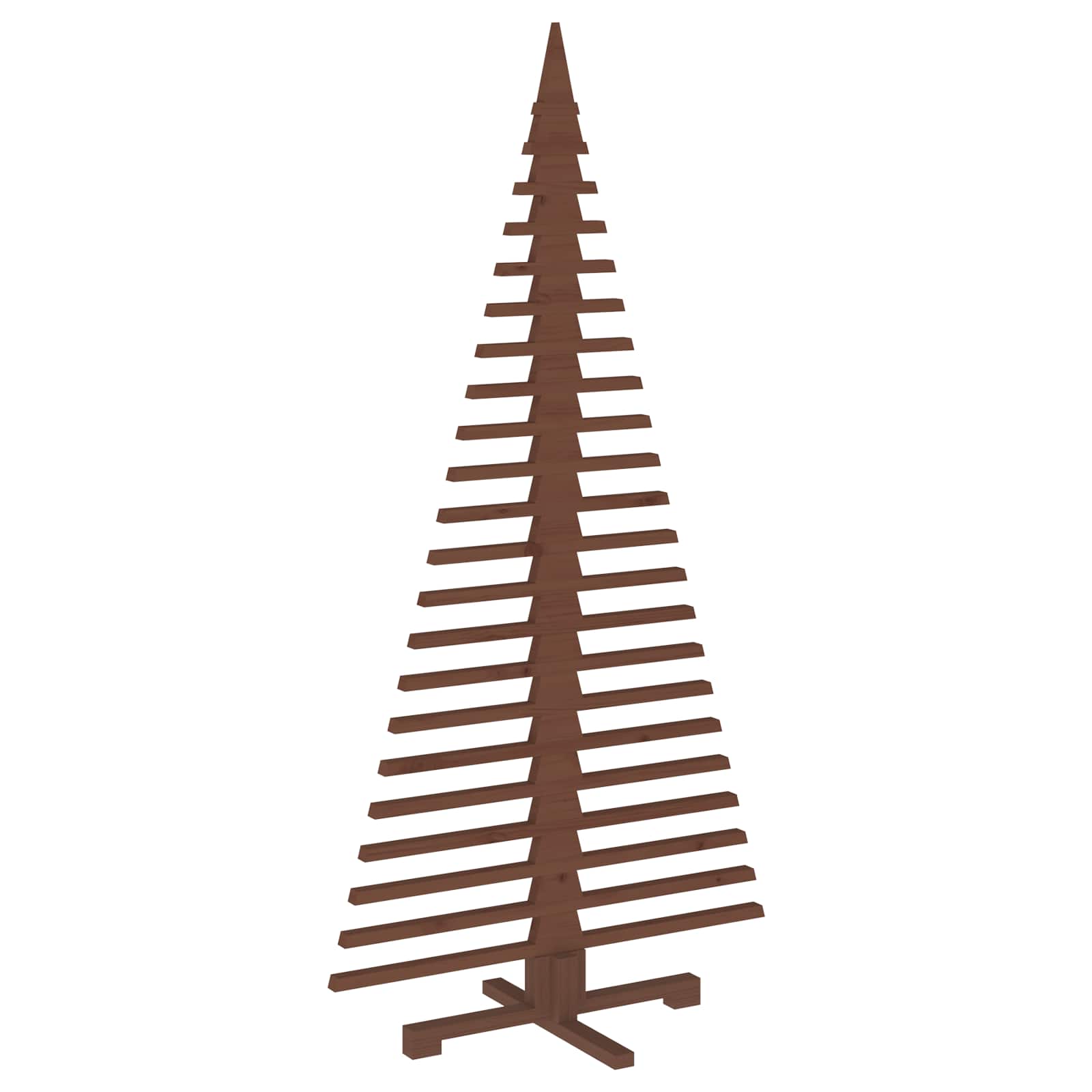 Albero di Natale in legno KOTKA 180 cm Legno Massello di Pino