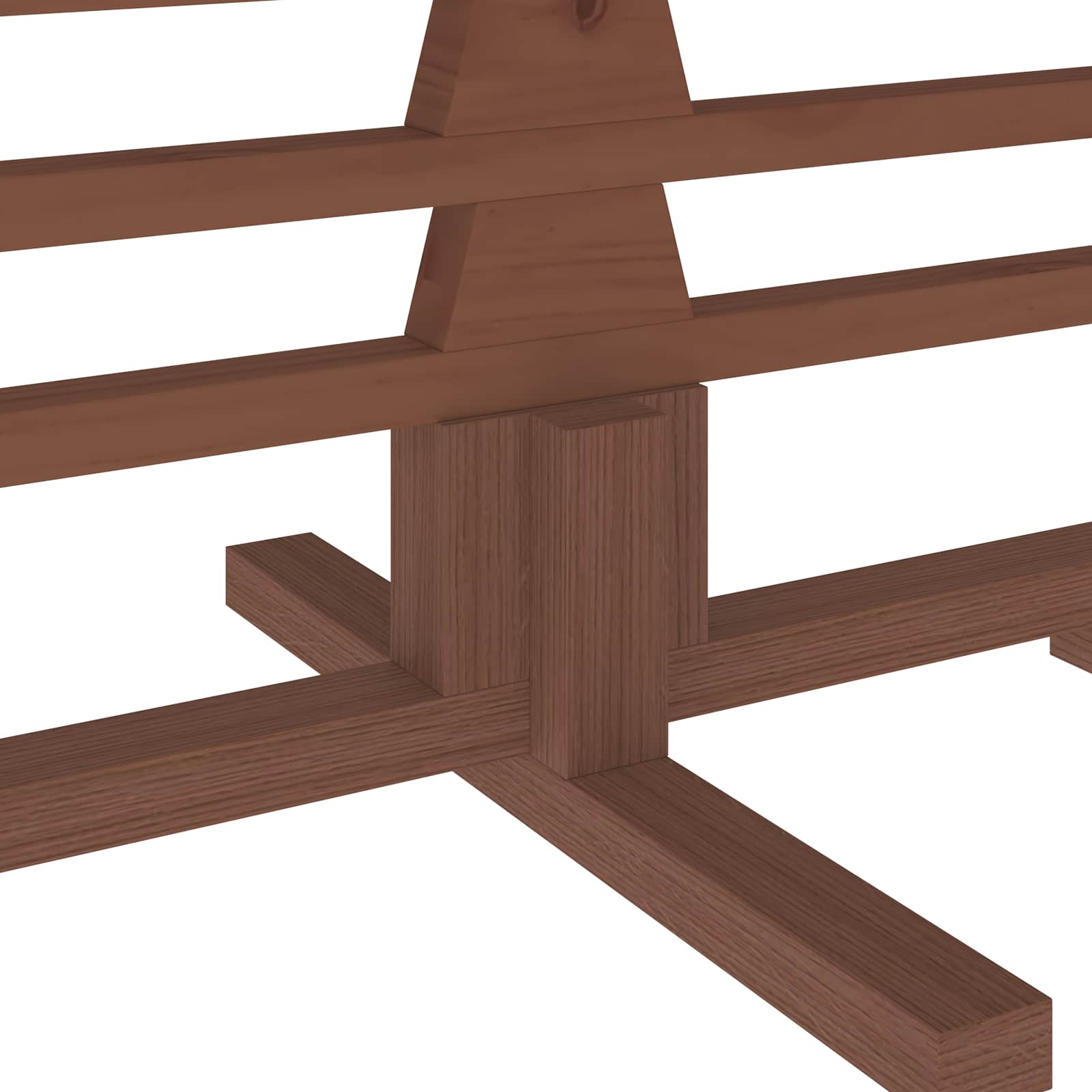 Albero di Natale in legno KOTKA 180 cm Legno Massello di Pino