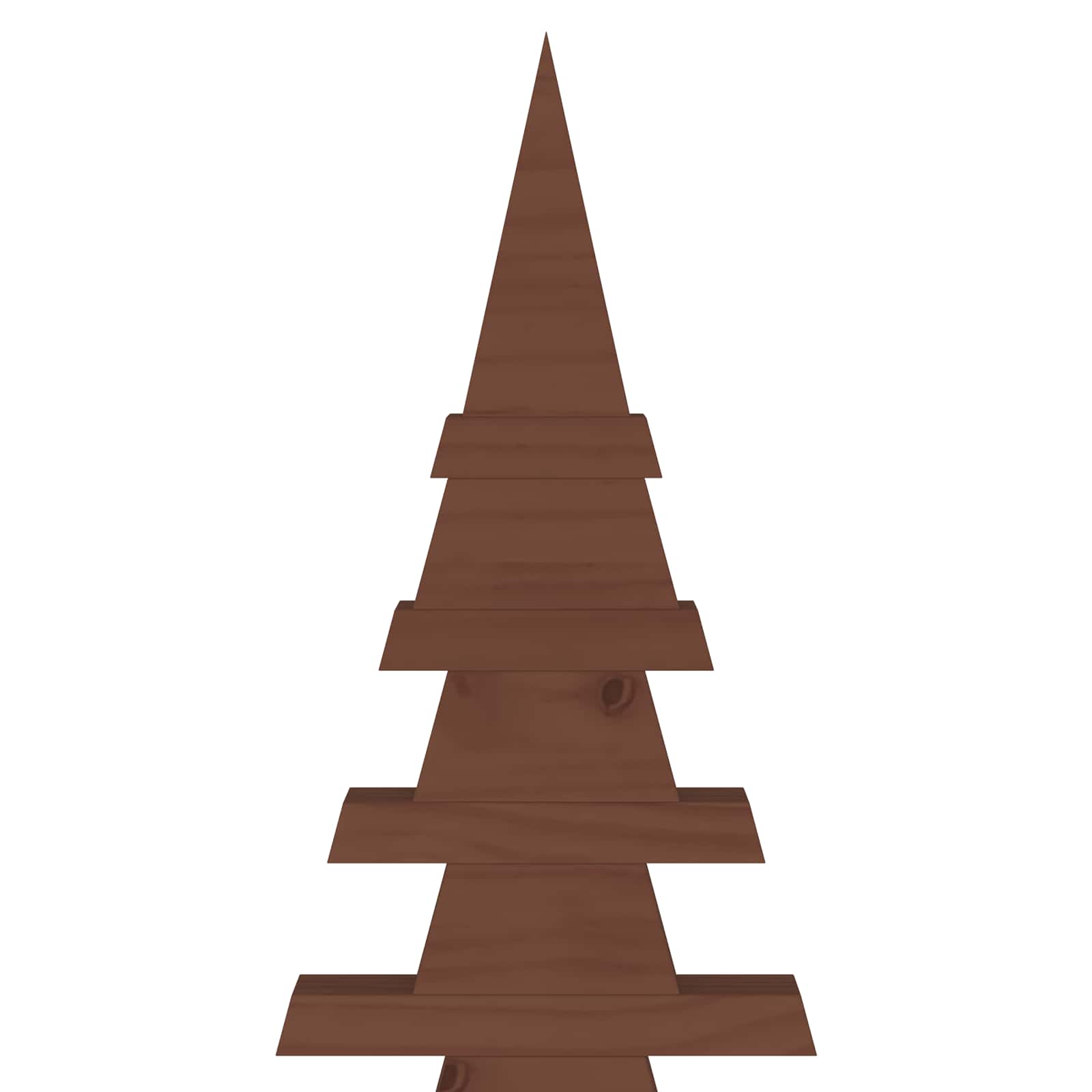 Albero di Natale in legno KOTKA 210 cm Legno Massello di Pino