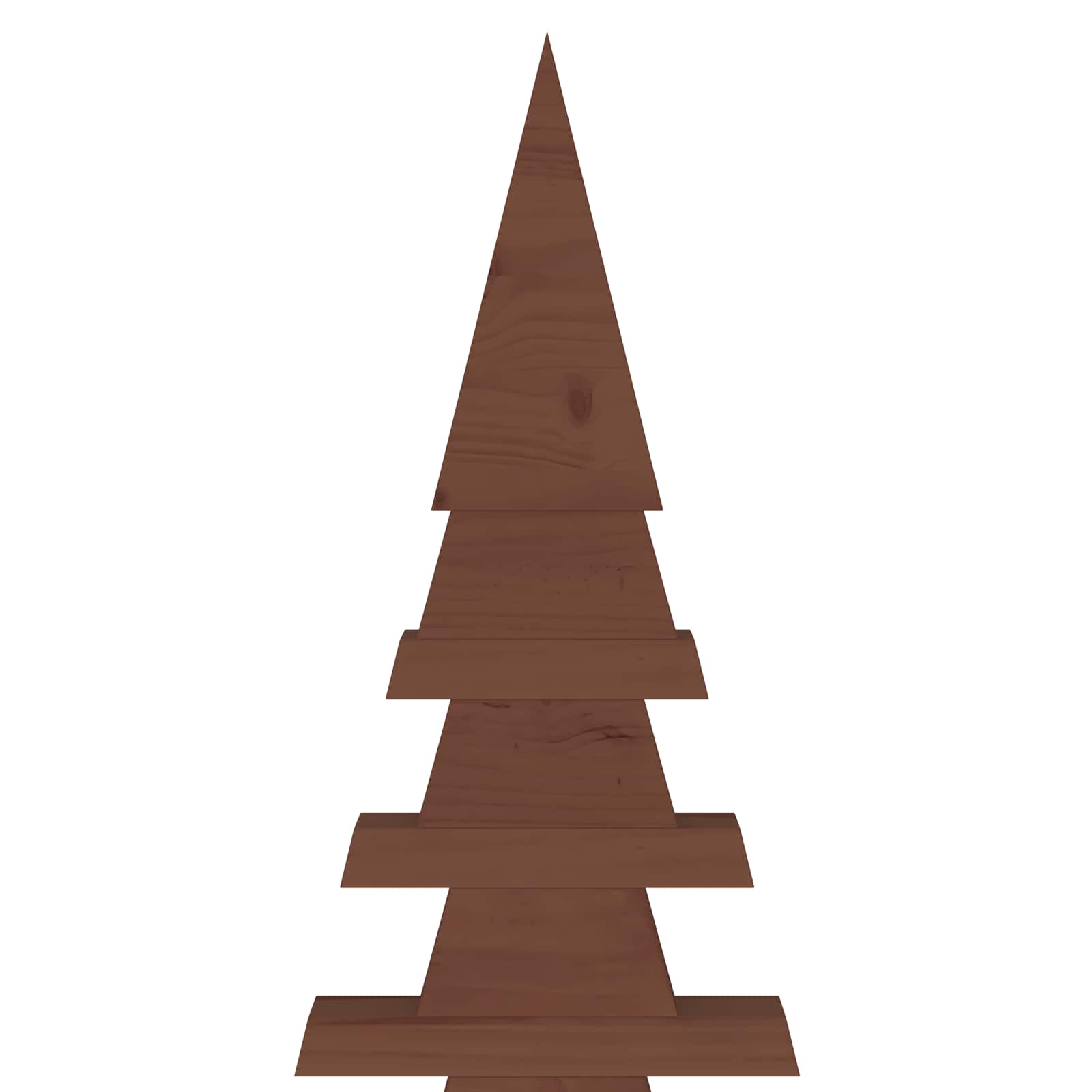Albero di Natale in legno KOTKA 240 cm Legno Massello di Pino