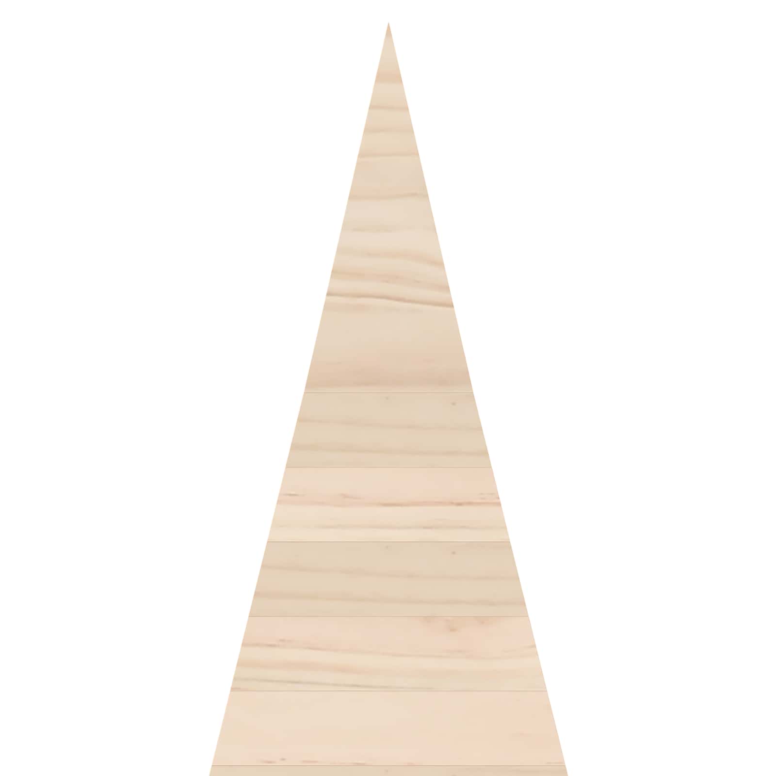 Albero di Natale in legno KOTKA 240 cm Legno Massello di Pino