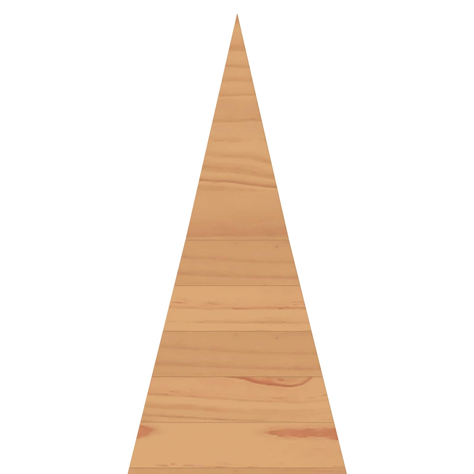 Albero di Natale in legno KOTKA 240 cm Legno Massello di Pino