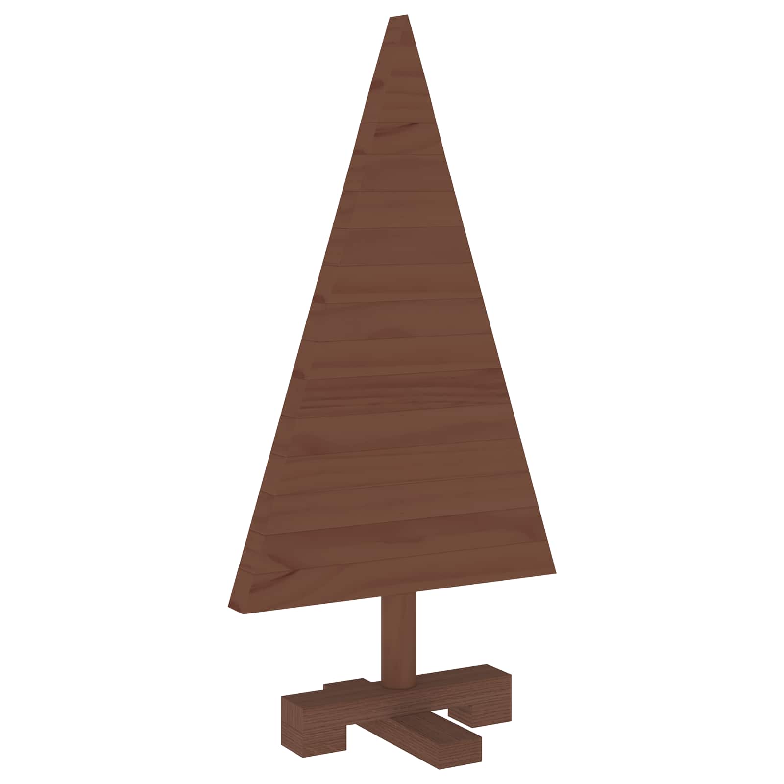 Albero di Natale in legno KOTKA 60 cm Legno Massello di Pino