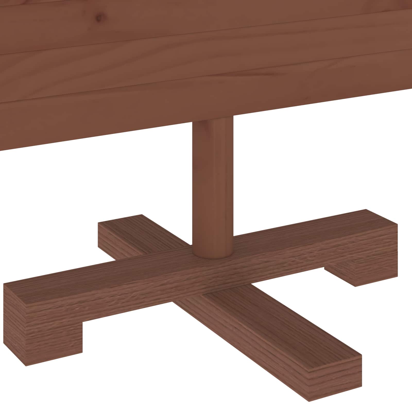 Albero di Natale in legno KOTKA 90 cm Legno Massello di Pino