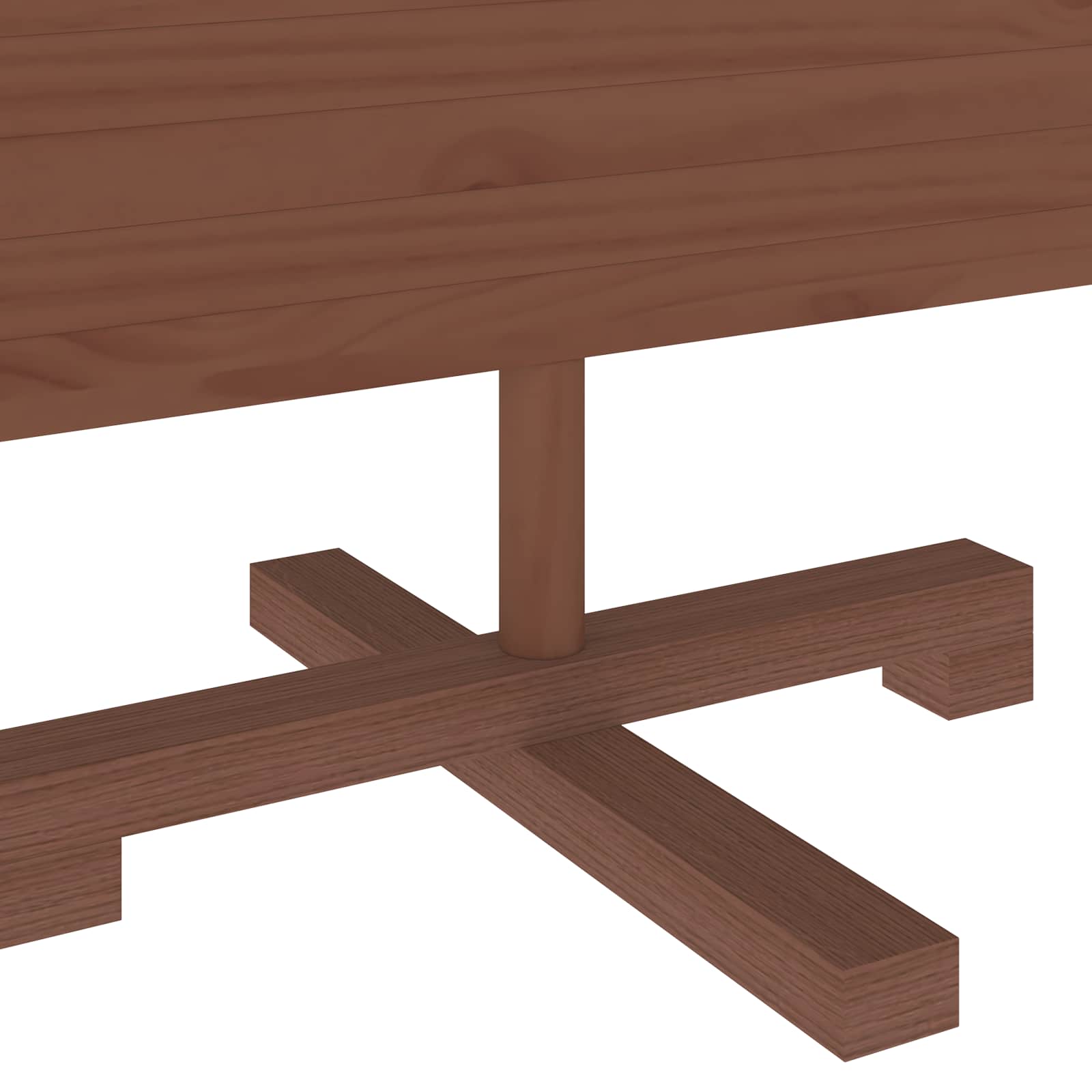 Albero di Natale in legno KOTKA 120 cm Legno Massello di Pino