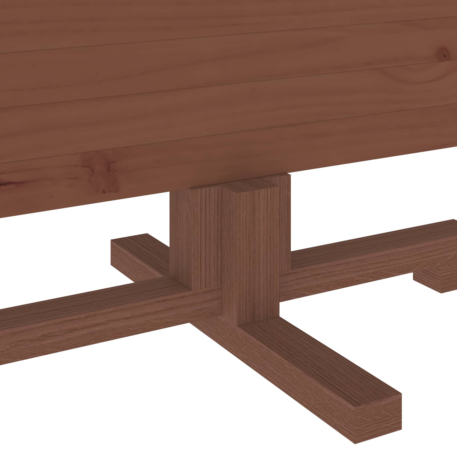 Albero di Natale in legno KOTKA 150 cm Legno Massello di Pino