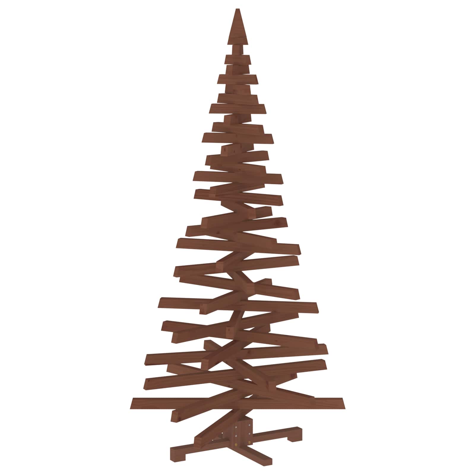 Albero di Natale in legno KOTKA 180 cm Legno Massello di Pino