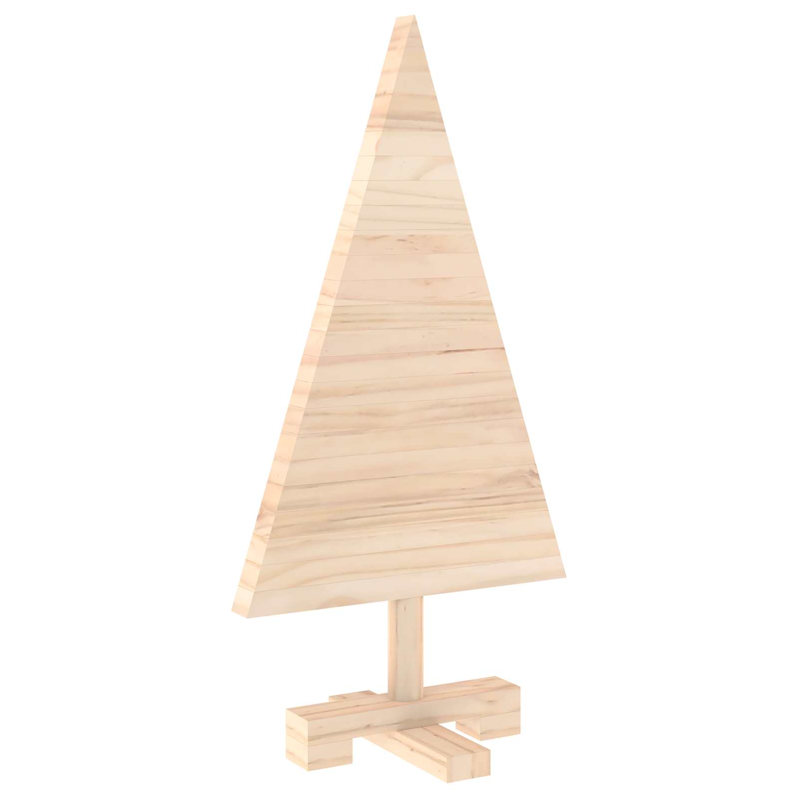 Albero di Natale in legno KOTKA 60 cm Legno Massello di Pino