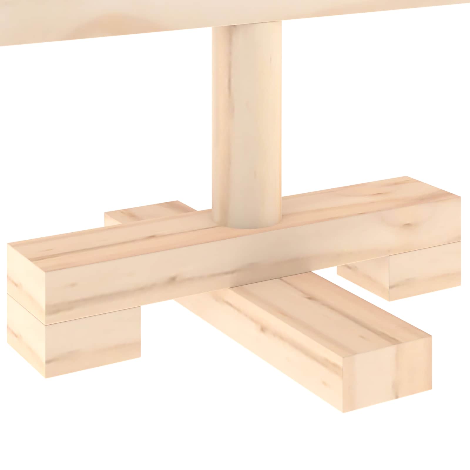 Albero di Natale in legno KOTKA 60 cm Legno Massello di Pino