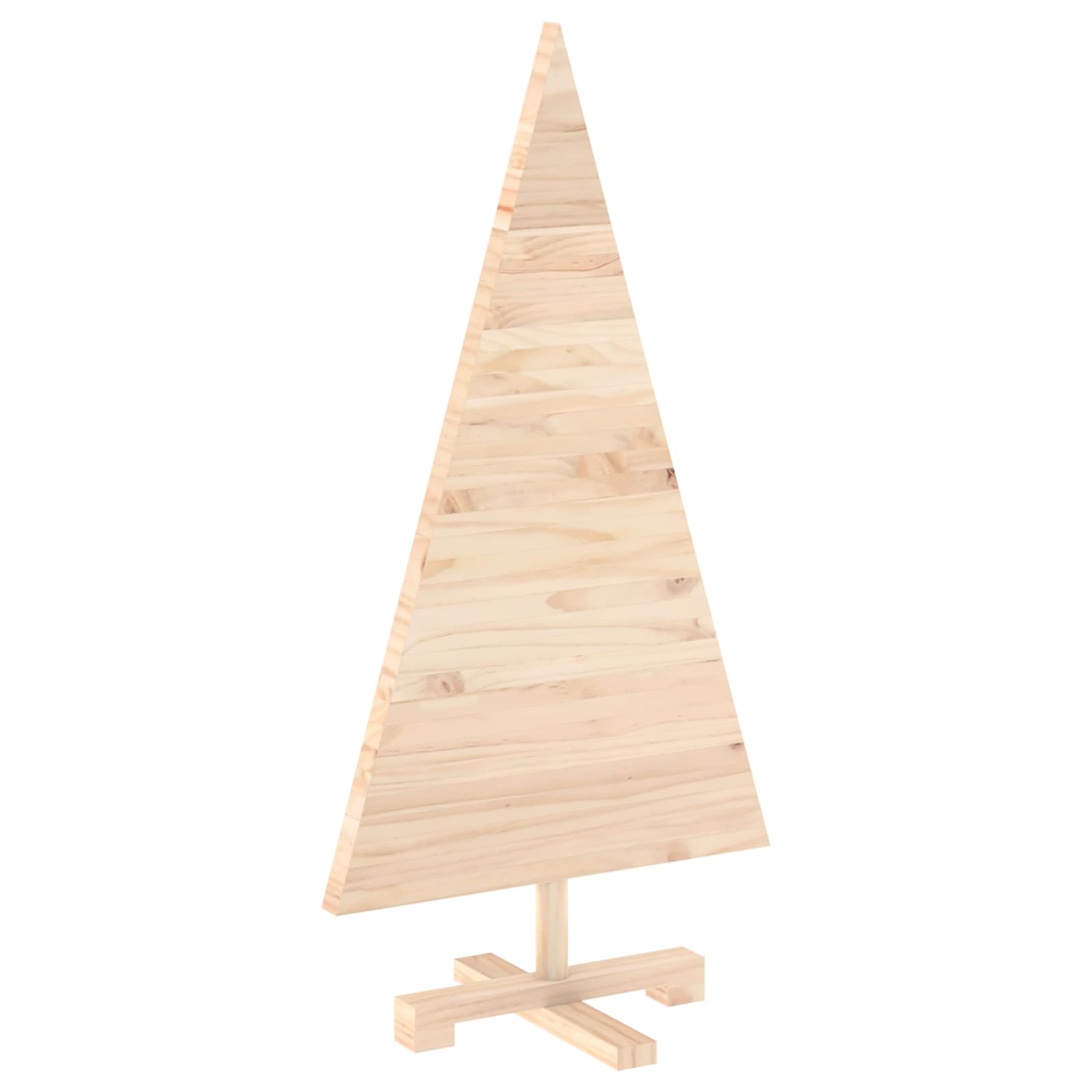 Albero di Natale in legno KOTKA 90 cm Legno Massello di Pino