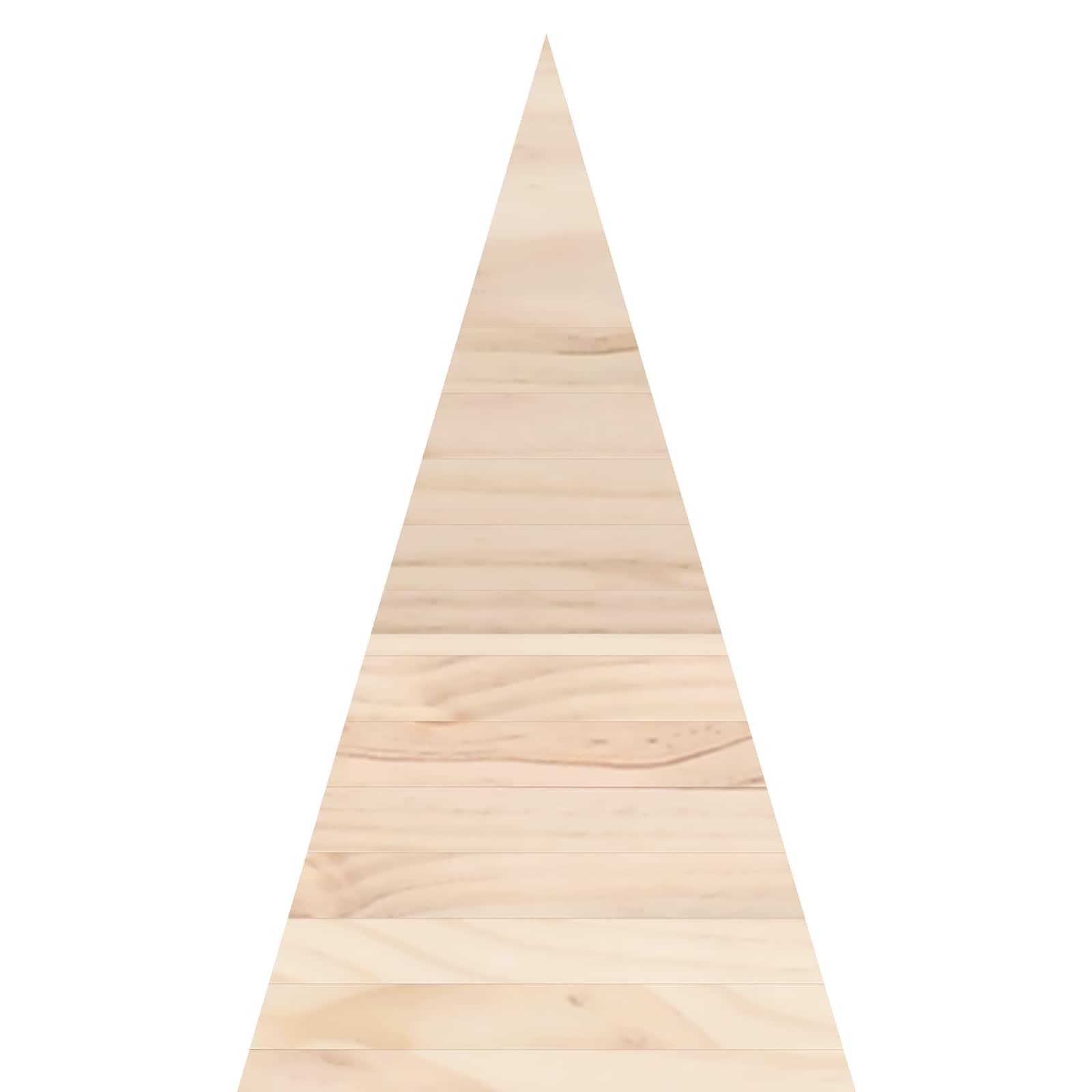 Albero di Natale in legno KOTKA 90 cm Legno Massello di Pino