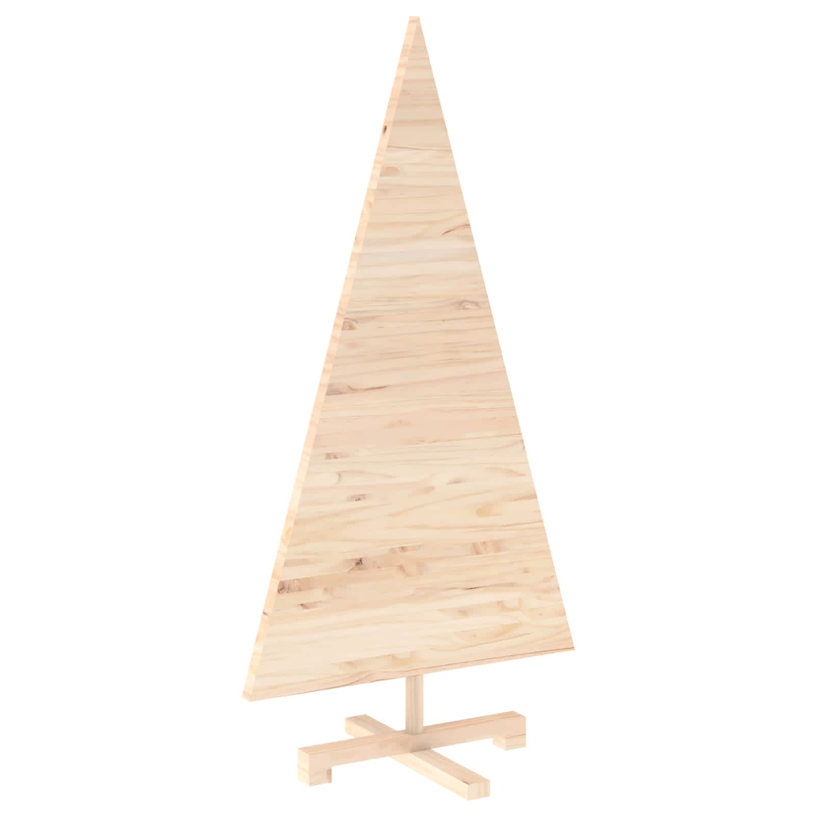 Albero di Natale in legno KOTKA 120 cm Legno Massello di Pino