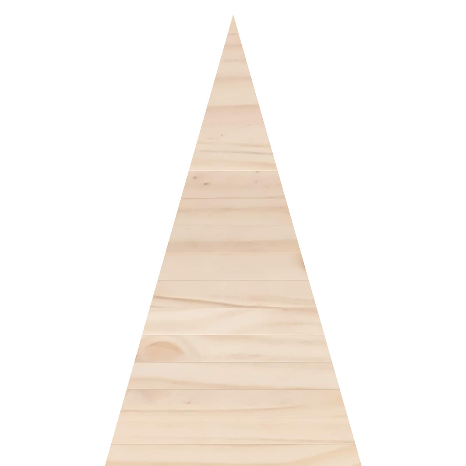 Albero di Natale in legno KOTKA 120 cm Legno Massello di Pino