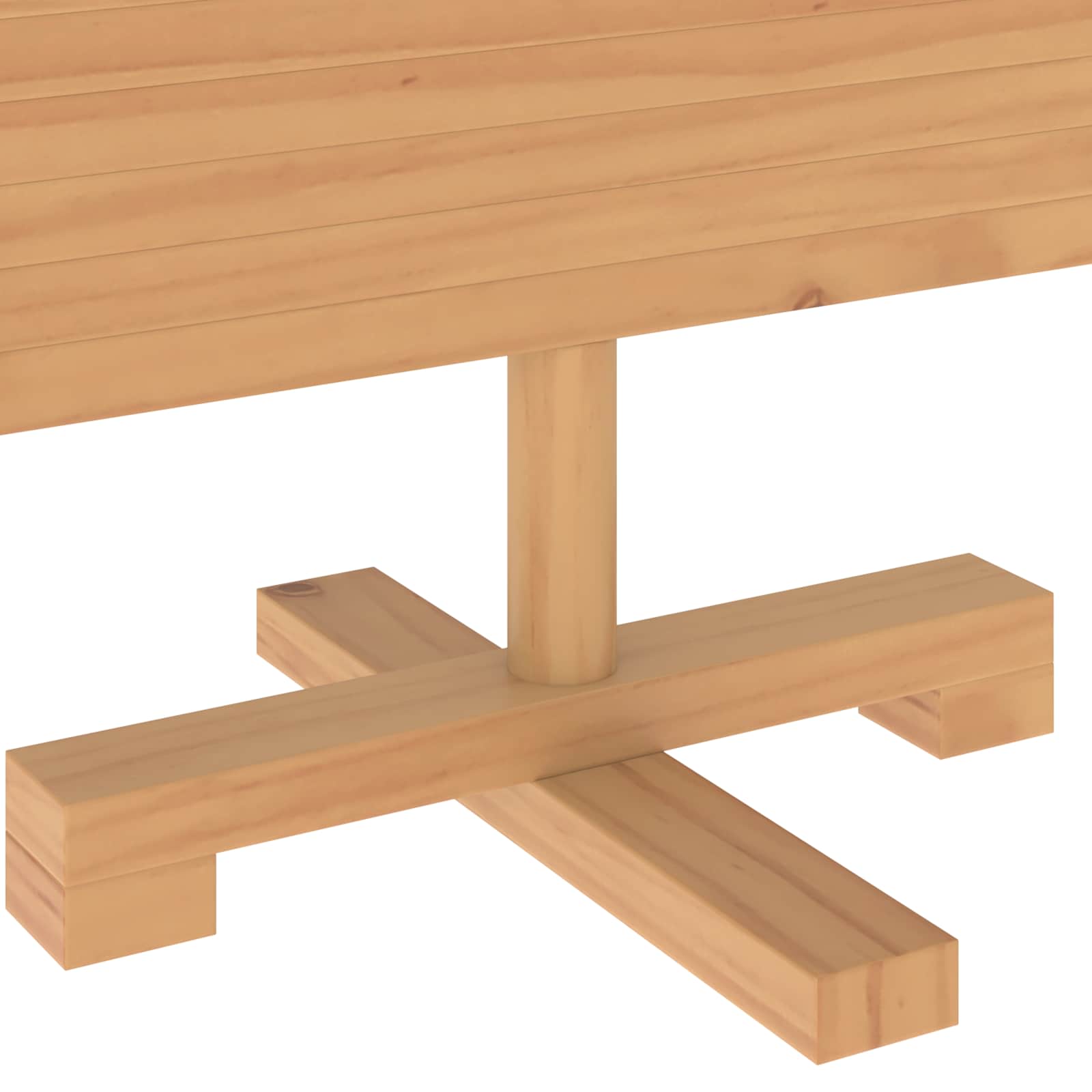 Albero di Natale in legno KOTKA 90 cm Legno Massello di Pino