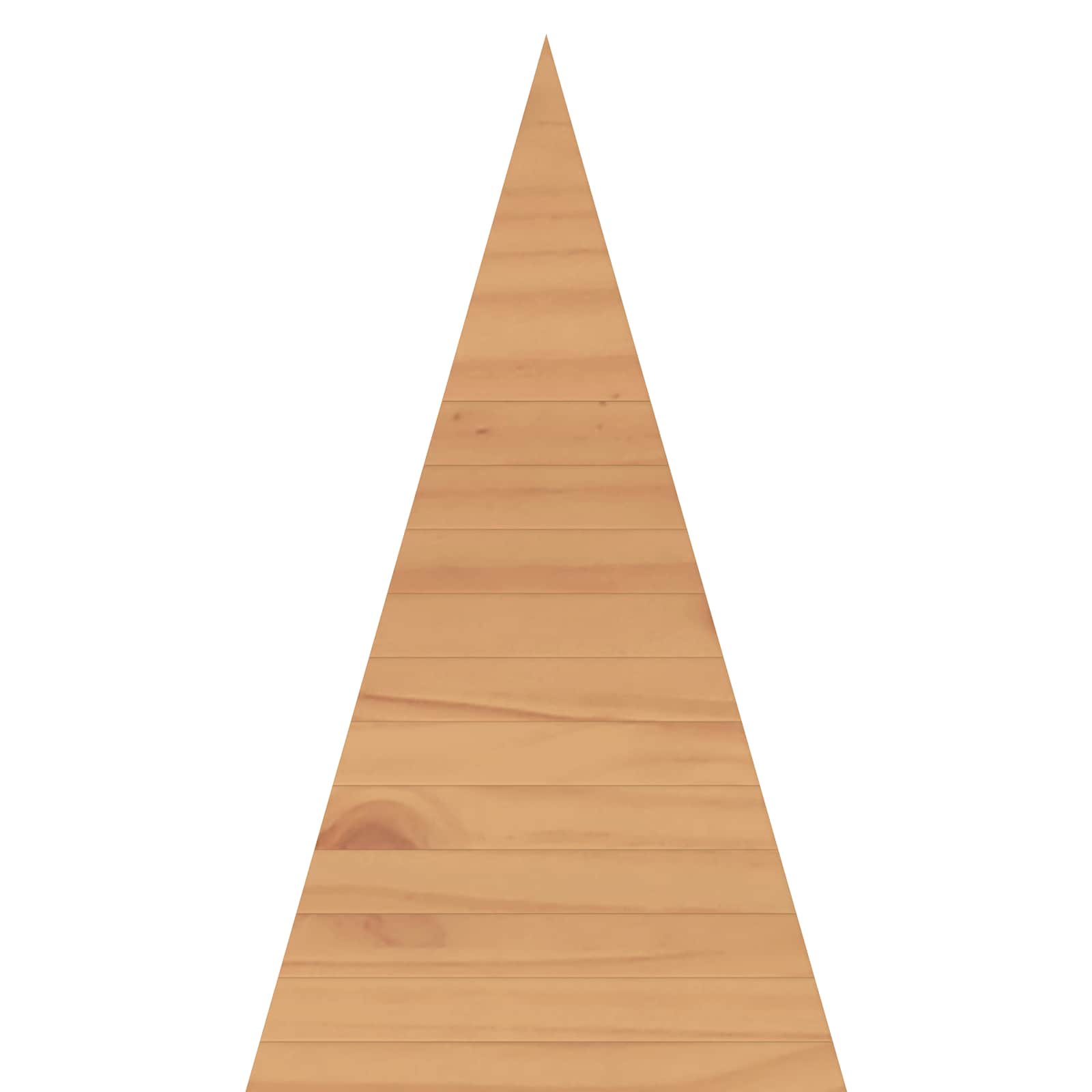 Albero di Natale in legno KOTKA 120 cm Legno Massello di Pino