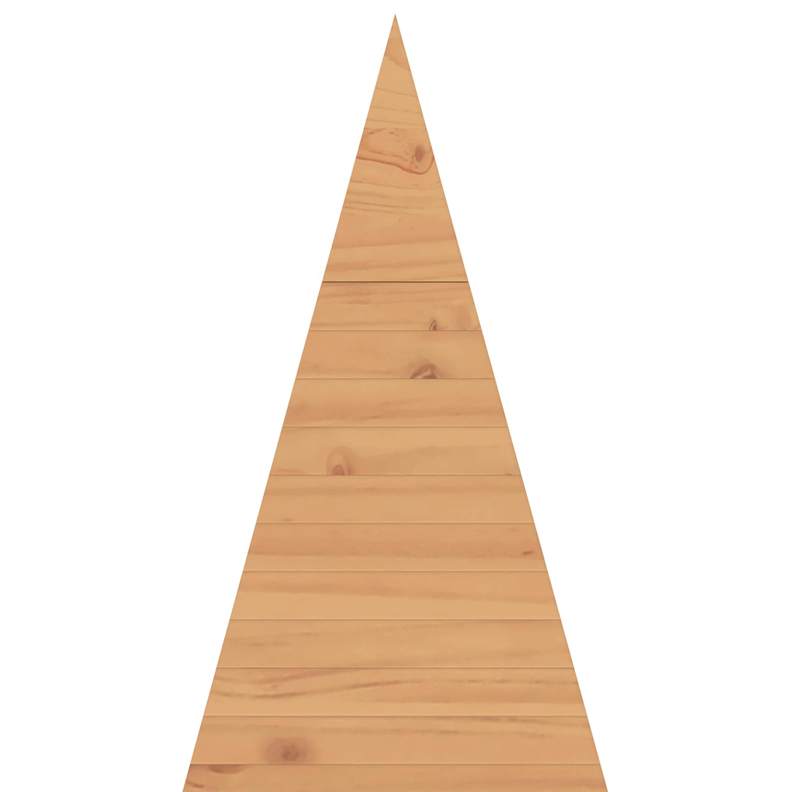 Albero di Natale in legno KOTKA 150 cm Legno Massello di Pino