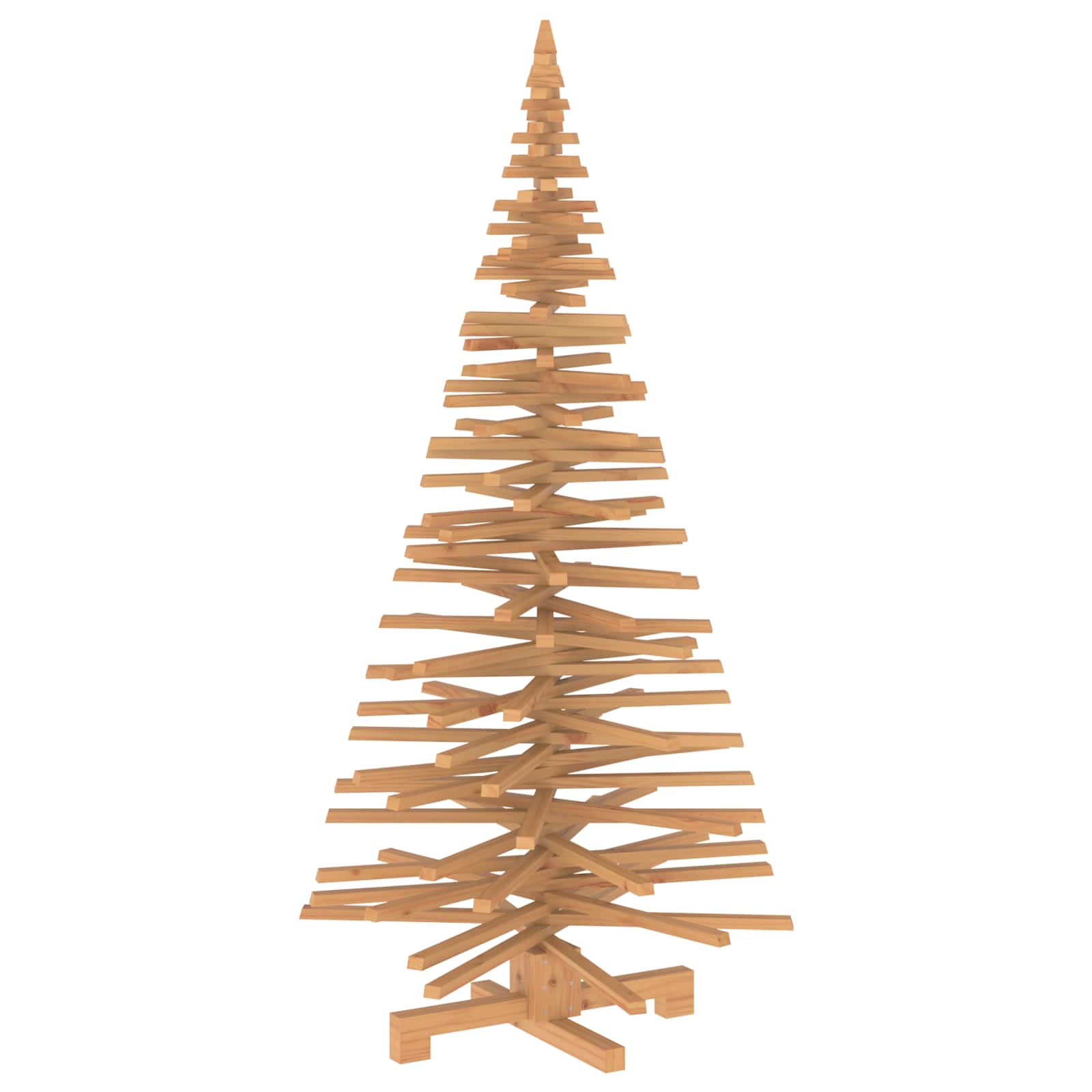 Albero di Natale in legno KOTKA 180 cm Legno Massello di Pino