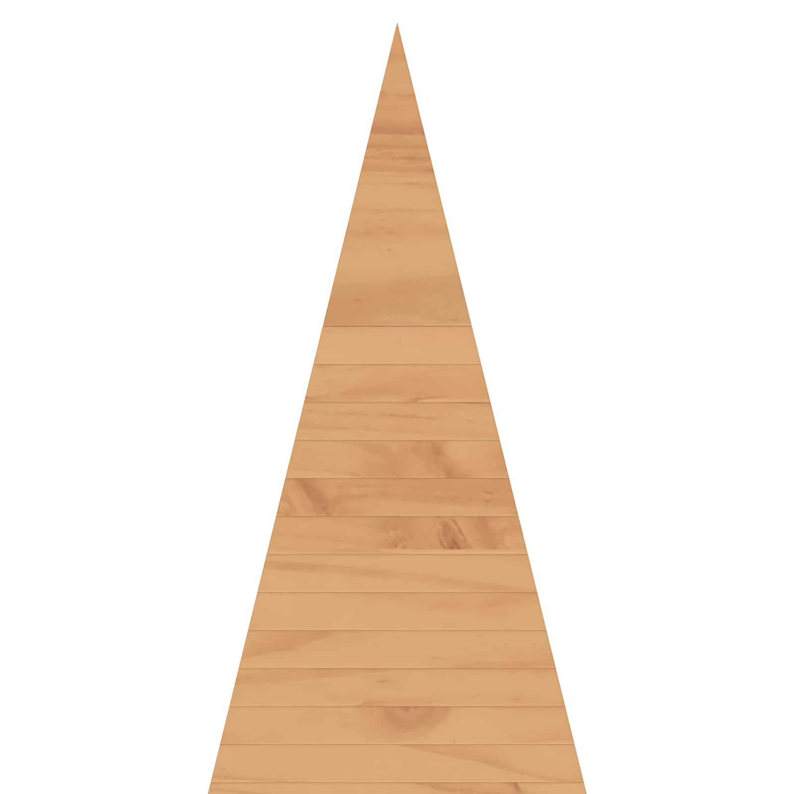 Albero di Natale in legno KOTKA 240 cm Legno Massello di Pino