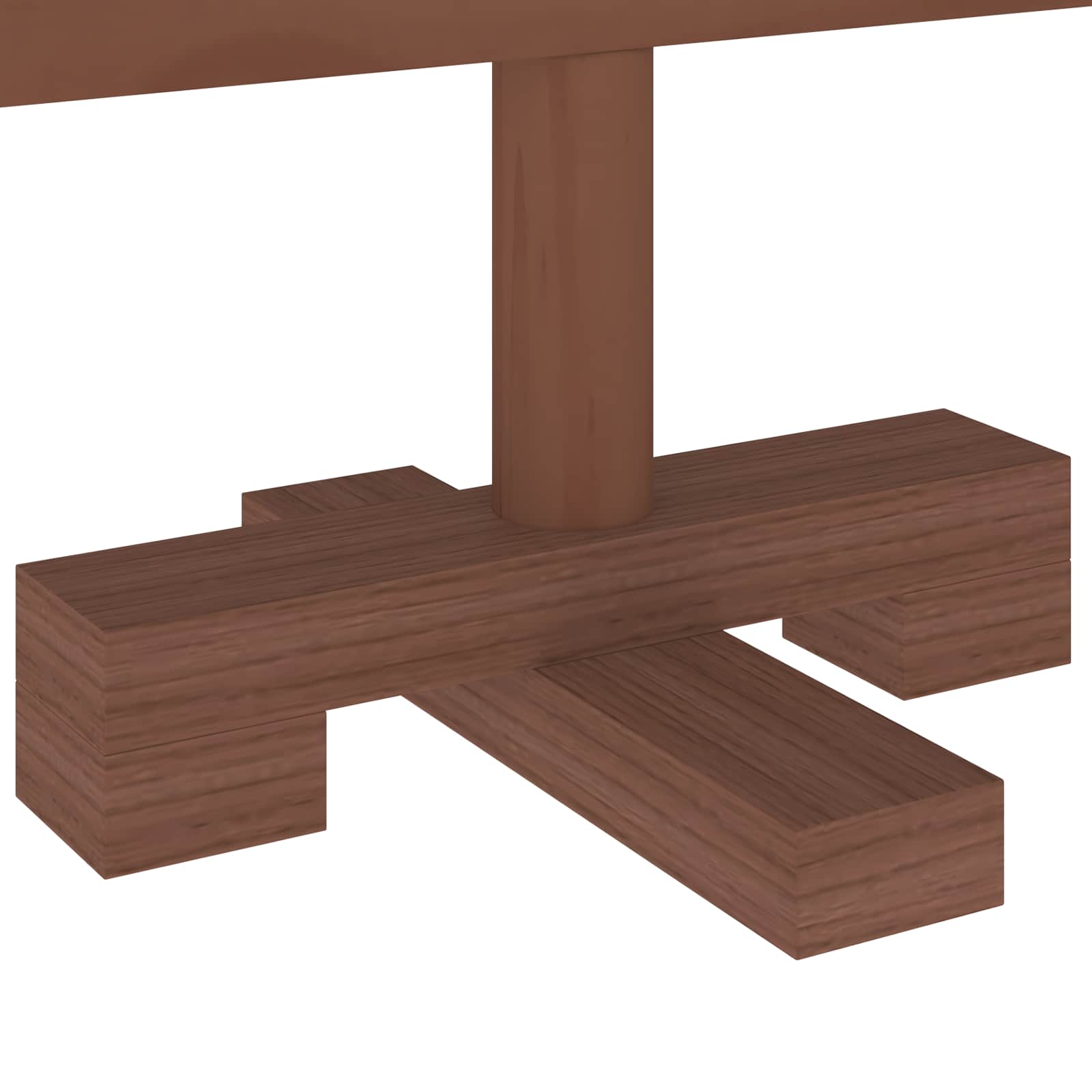 Albero di Natale in legno KOTKA 60 cm Legno Massello di Pino