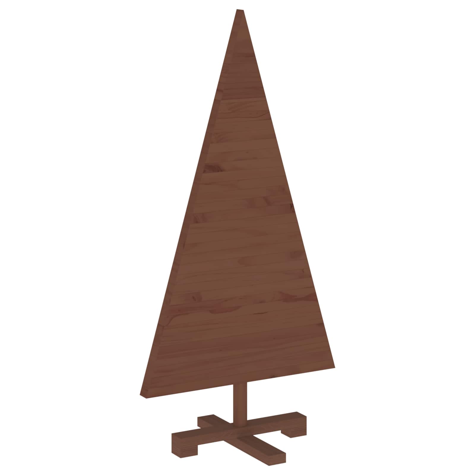 Albero di Natale in legno KOTKA 90 cm Legno Massello di Pino